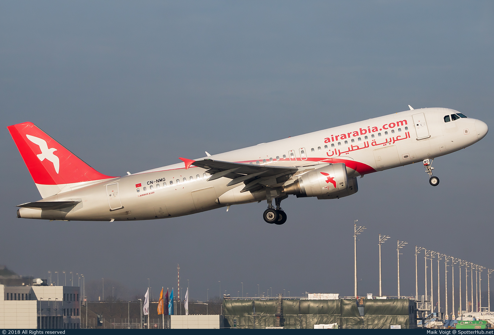 Photo of CN-NMG - Airbus A320-214 operated by Air Arabia Maroc