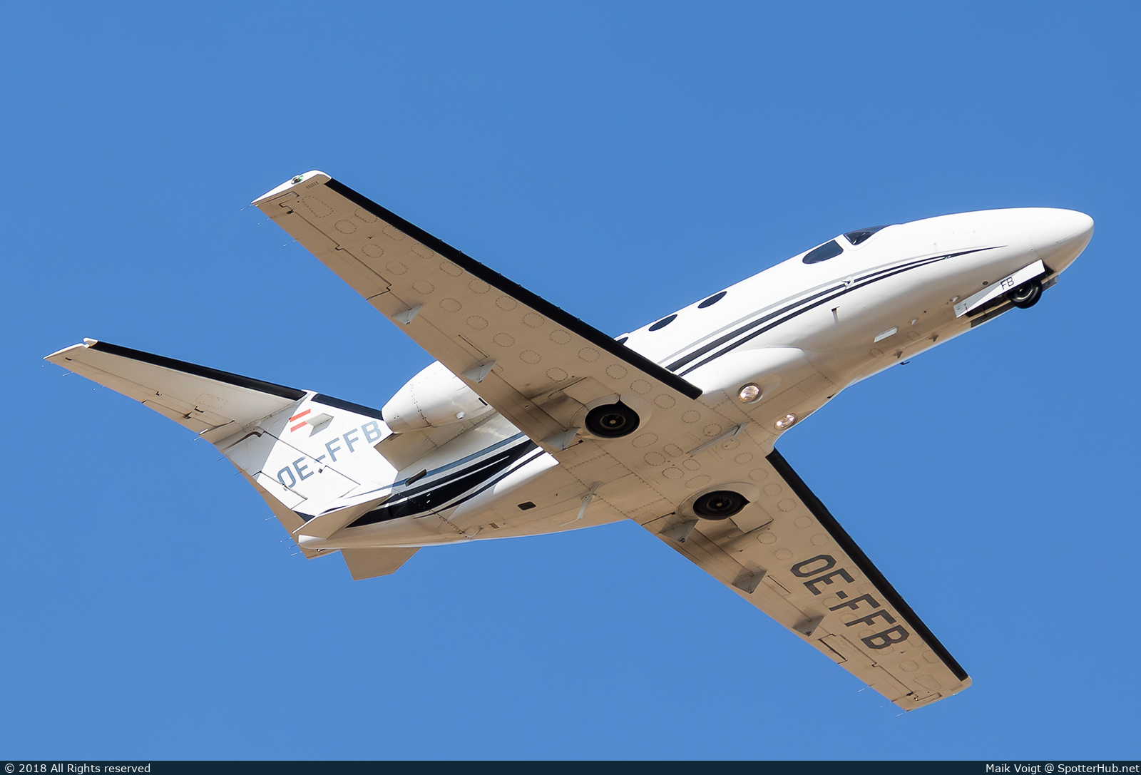 Photo of OE-FFB - Cessna 510 Citation Mustang operated by GlobeAir