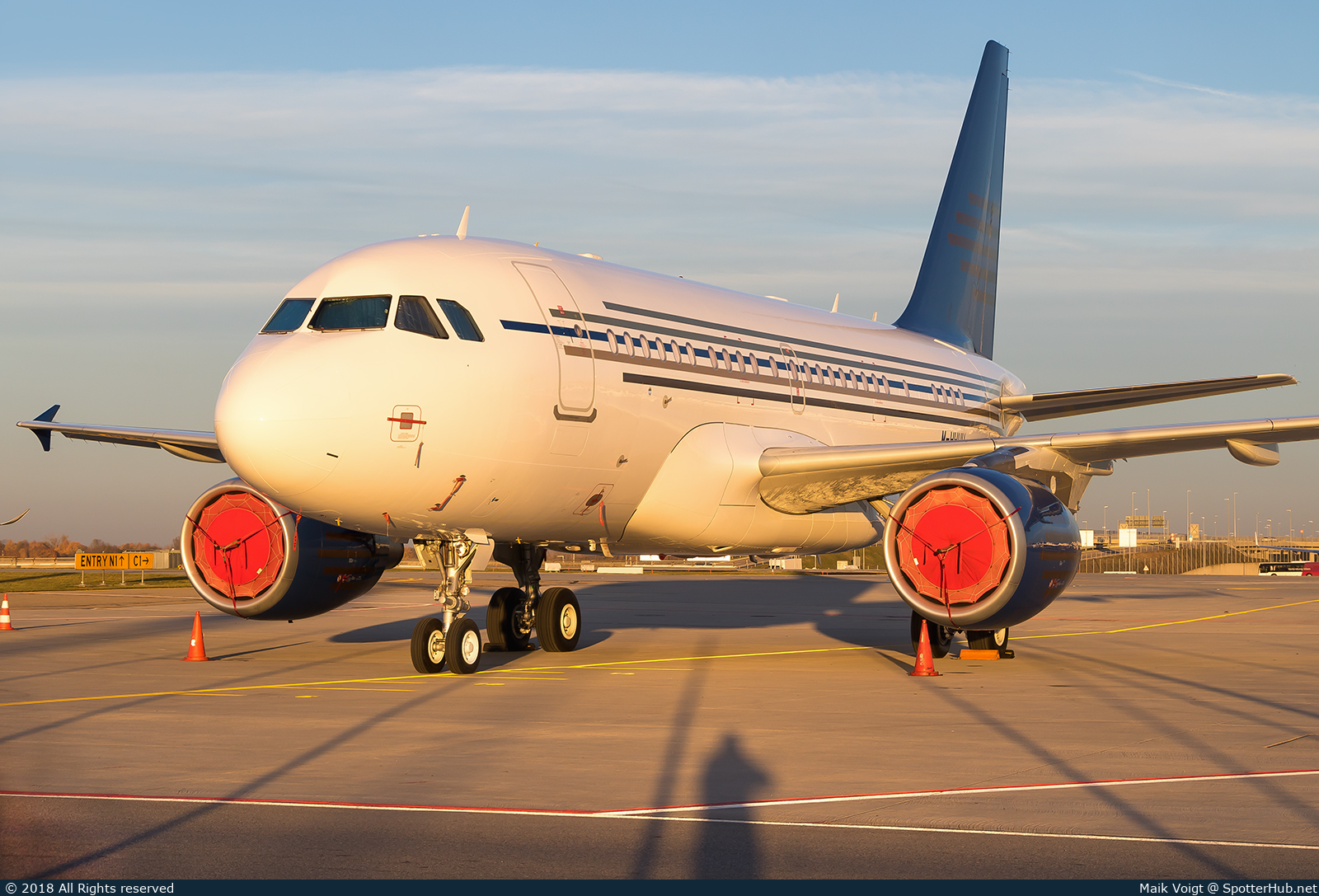 Photo of M-HHHH - Airbus A318-112(CJ) Elite operated by Sorens Aero