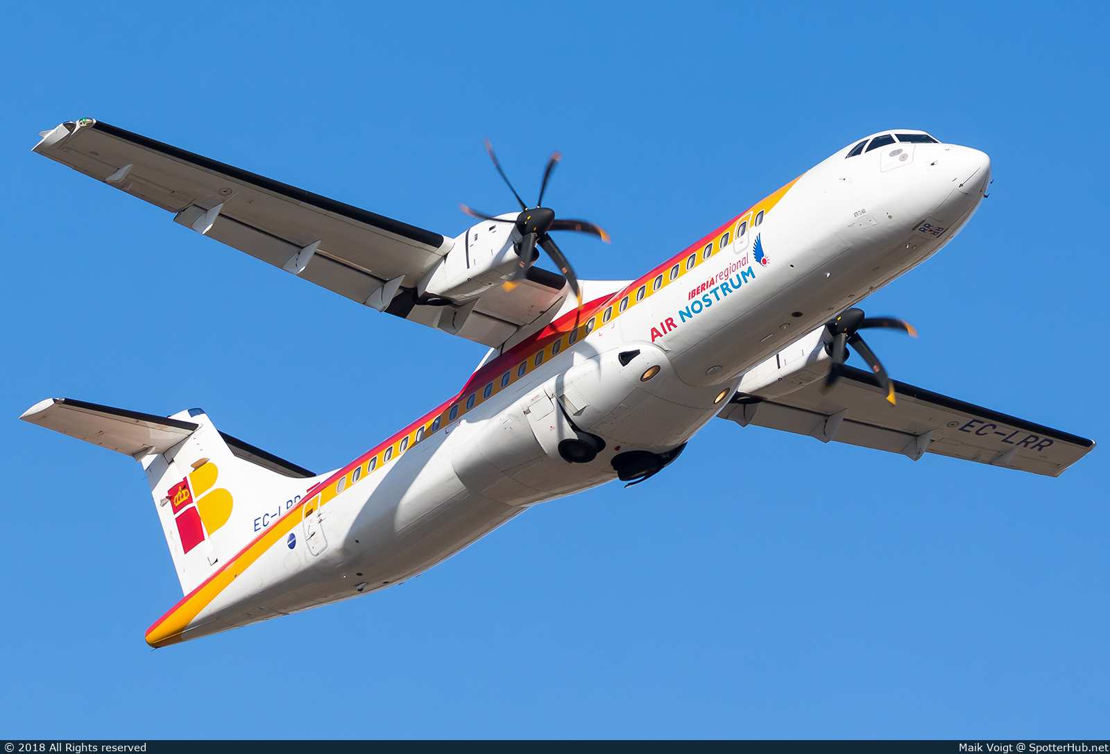 Photo of EC-LRR - ATR 72-600 operated by Iberia Regional (opb Air Nostrum)