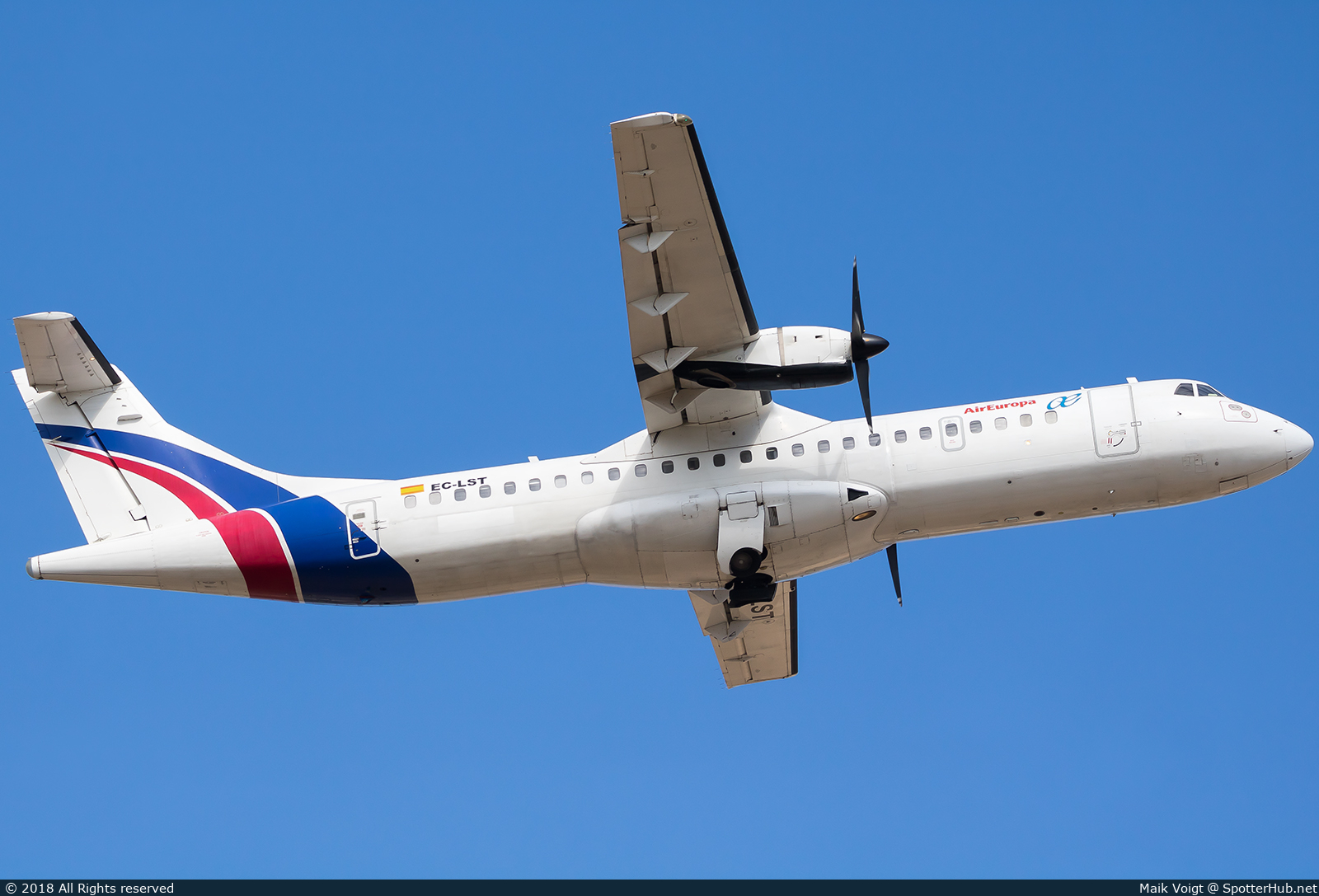 Photo of EC-LST - ATR 72-201 operated by Air Europa (opb Swiftair)