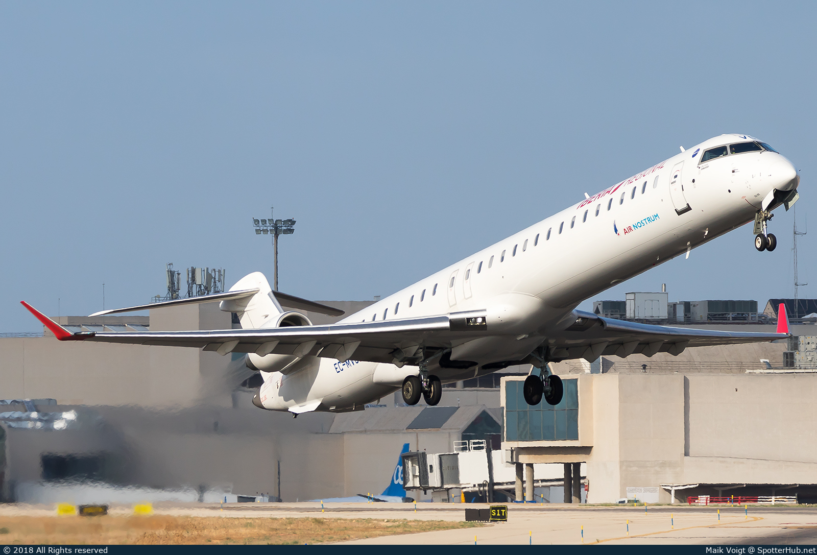 Photo of EC-MVC - Bombardier CRJ-1000 operated by Iberia Regional (opb Air Nostrum)