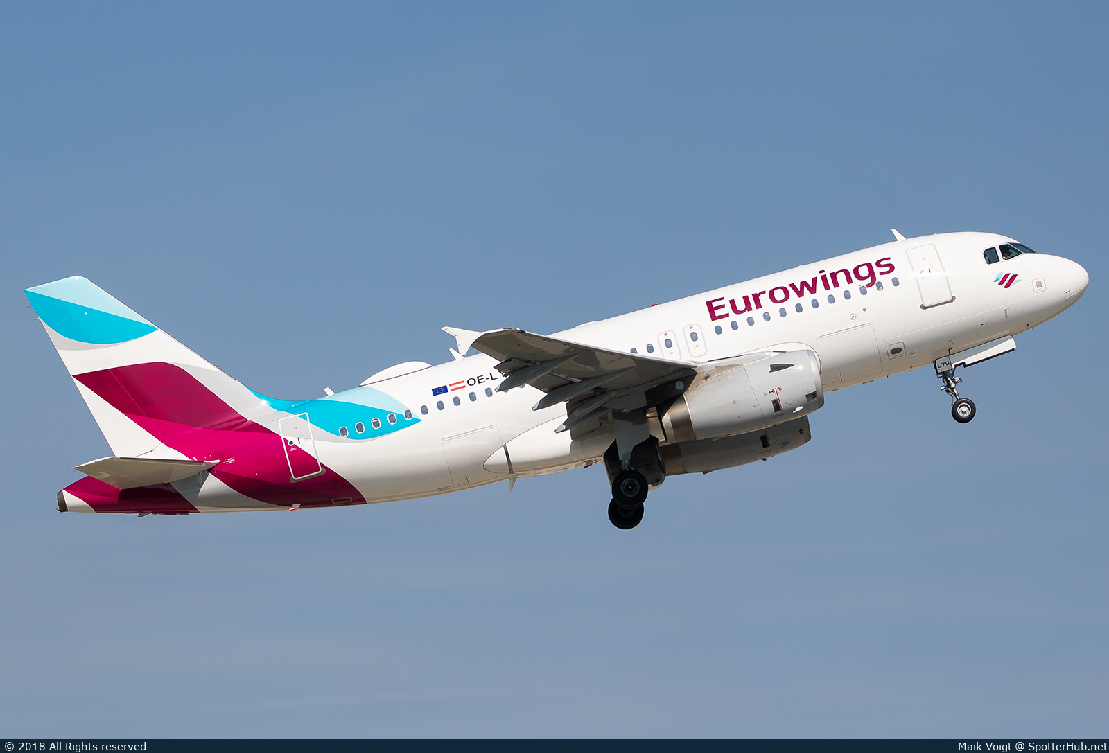 Photo of OE-LYU - Airbus A319-132 operated by Eurowings Europe