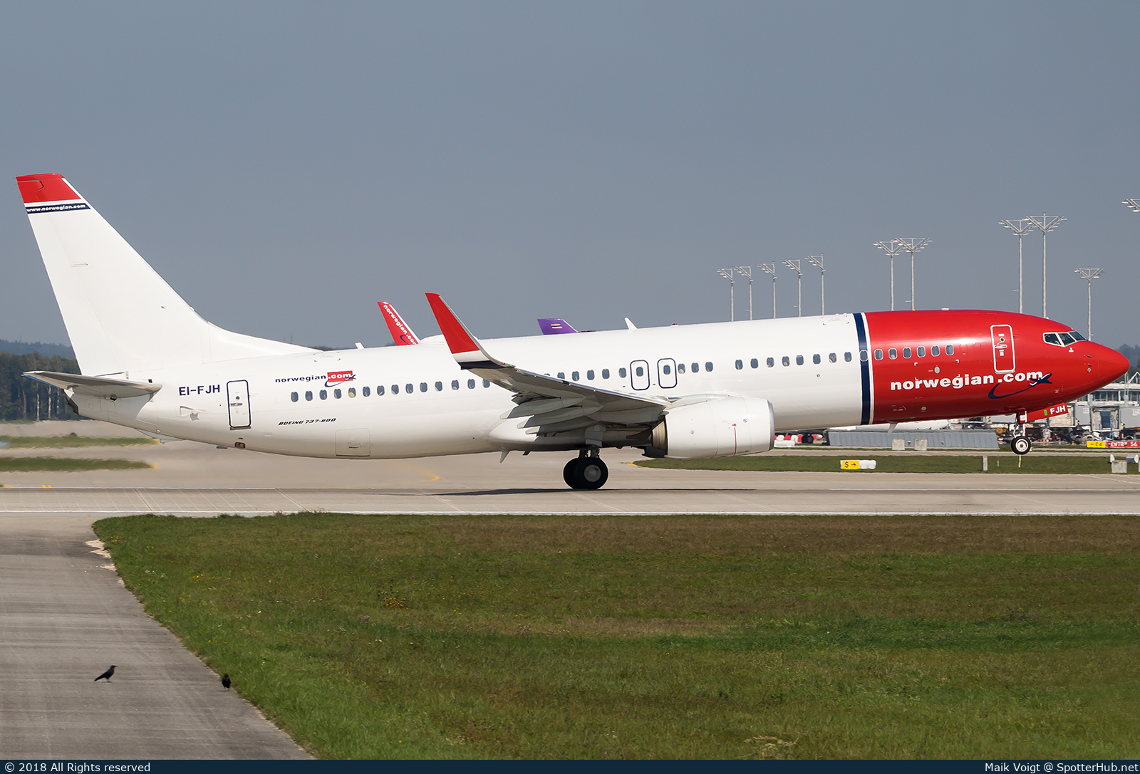Photo of EI-FJH - Boeing 737-8JP operated by Norwegian Air International