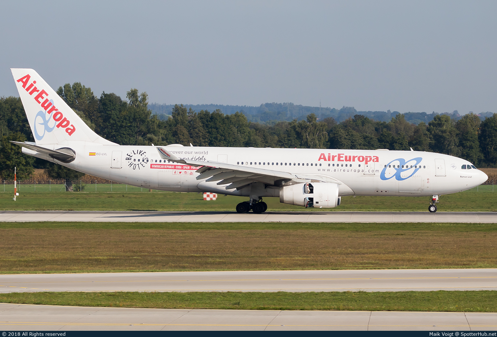 Photo of EC-LVL - Airbus A330-243 operated by Air Europa