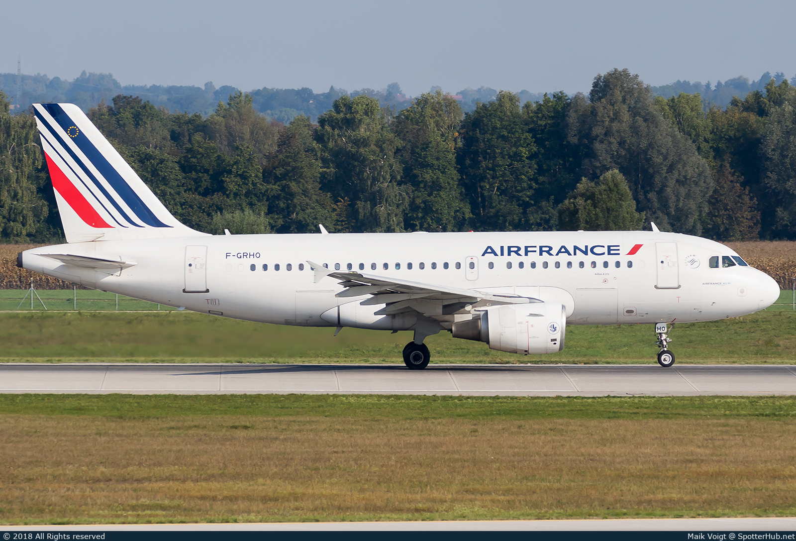 Photo of F-GRHO - Airbus A319-111 operated by Air France