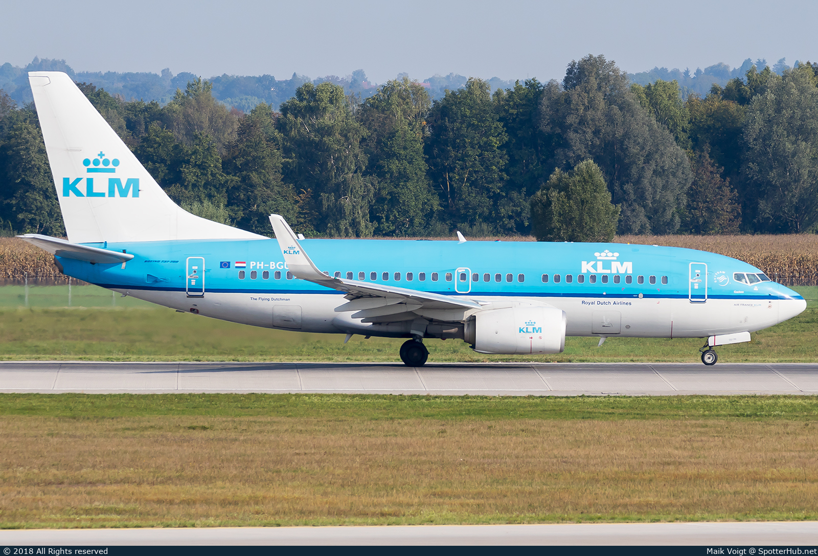 Photo of PH-BGU - Boeing 737-7K2 operated by KLM Royal Dutch Airlines