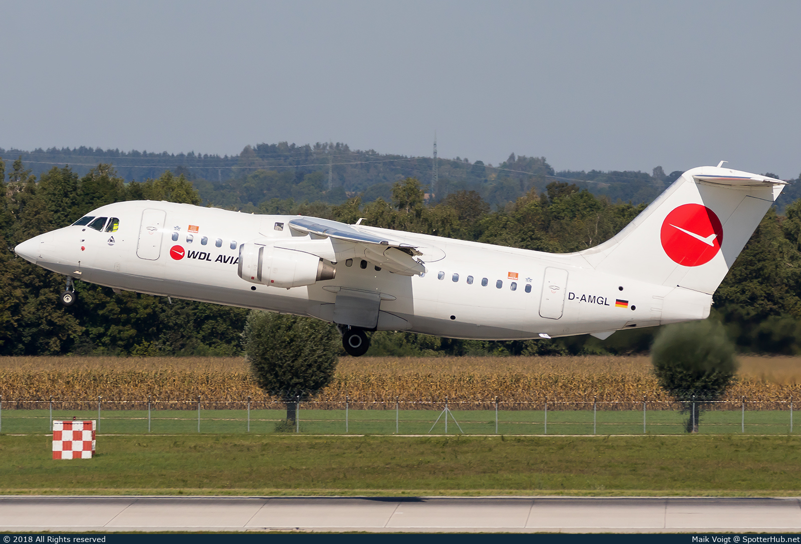 Photo of D-AMGL - British Aerospace 146-200 operated by WDL Aviation