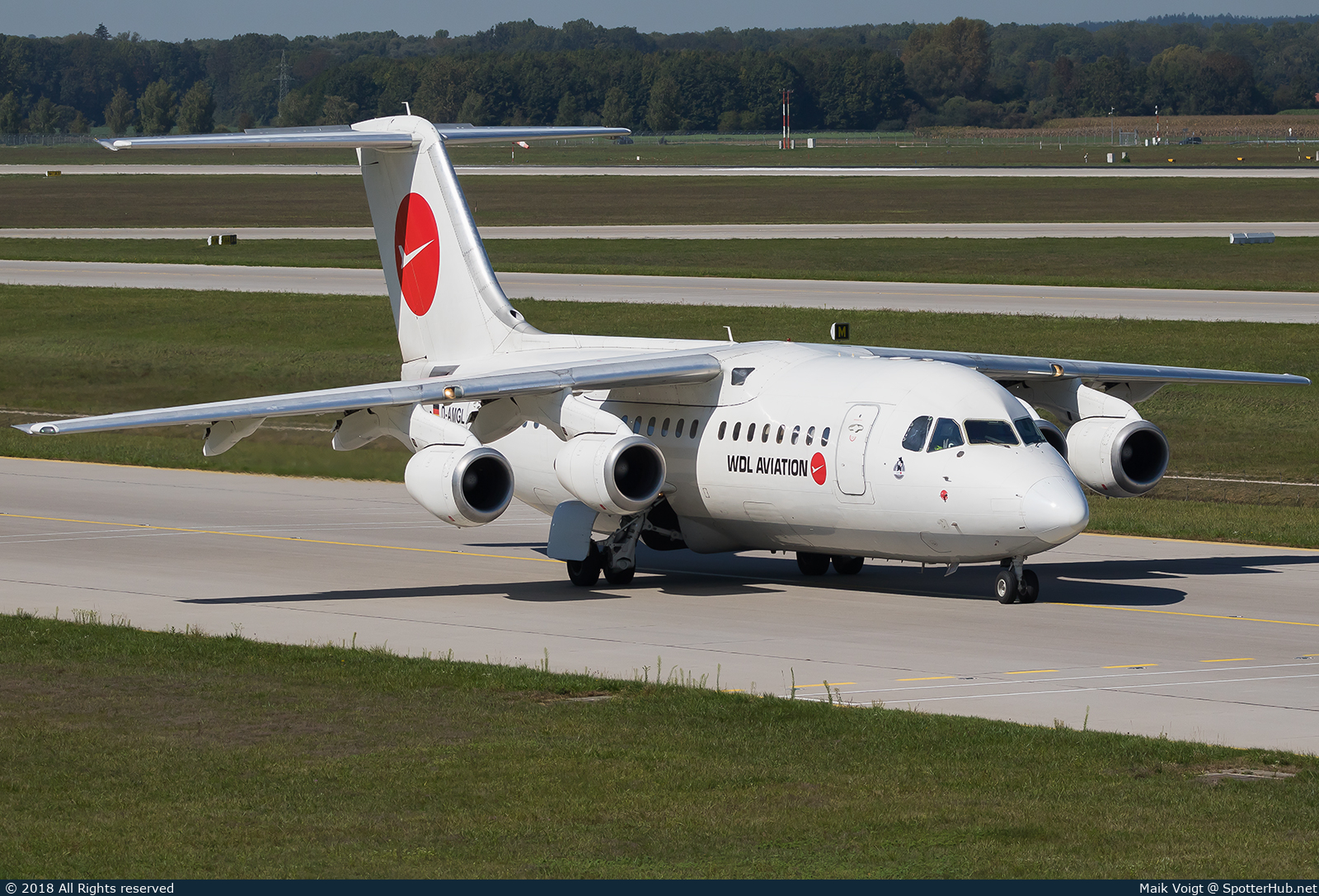 Photo of D-AMGL - British Aerospace 146-200 operated by WDL Aviation