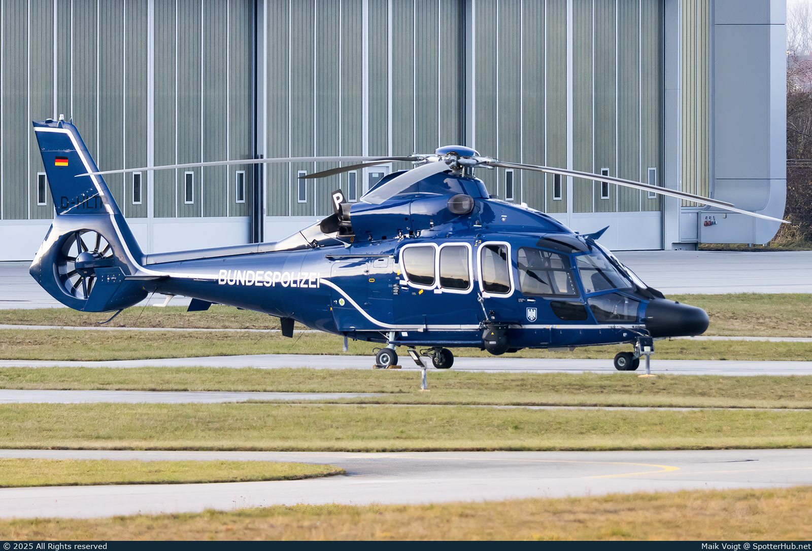 Photo of D-HLTP - Eurocopter EC155B1 Dauphin operated by German Police - Bundespolizei
