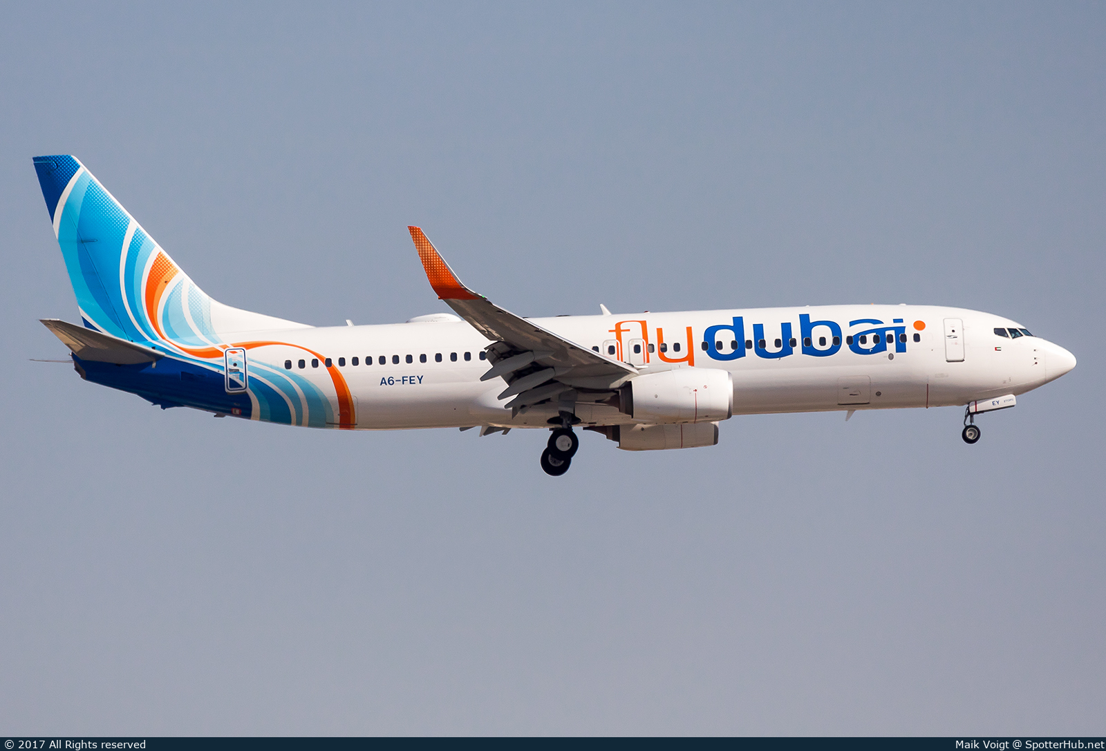 Photo of A6-FEY - Boeing 737-8KN operated by flydubai