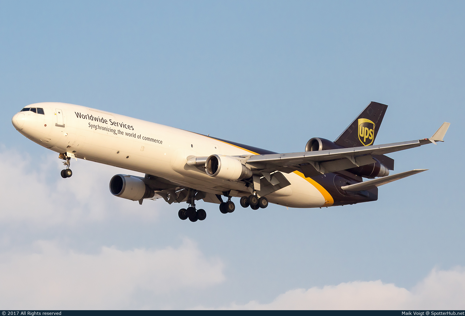 Photo of N279UP - McDonnell Douglas MD-11(F) operated by UPS United Parcel Service