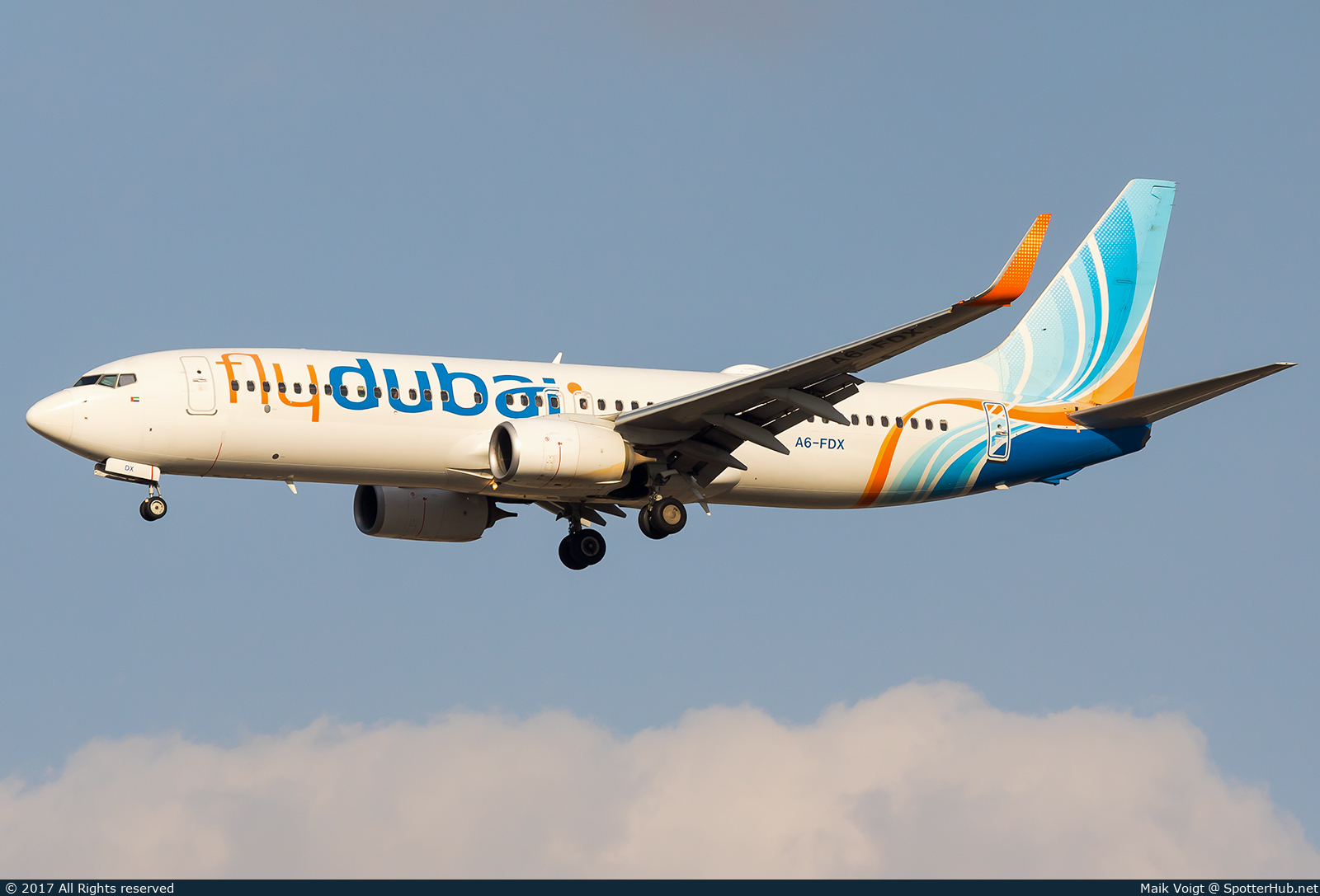 Photo of A6-FDX - Boeing 737-8KN operated by flydubai
