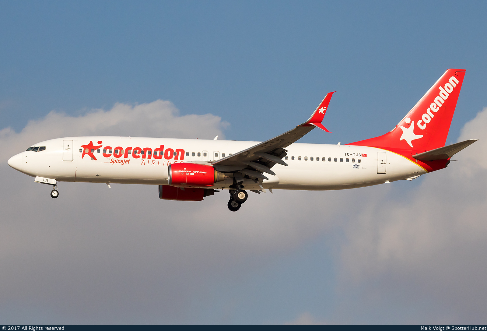 Photo of TC-TJS - Boeing 737-81B operated by Corendon Airlines