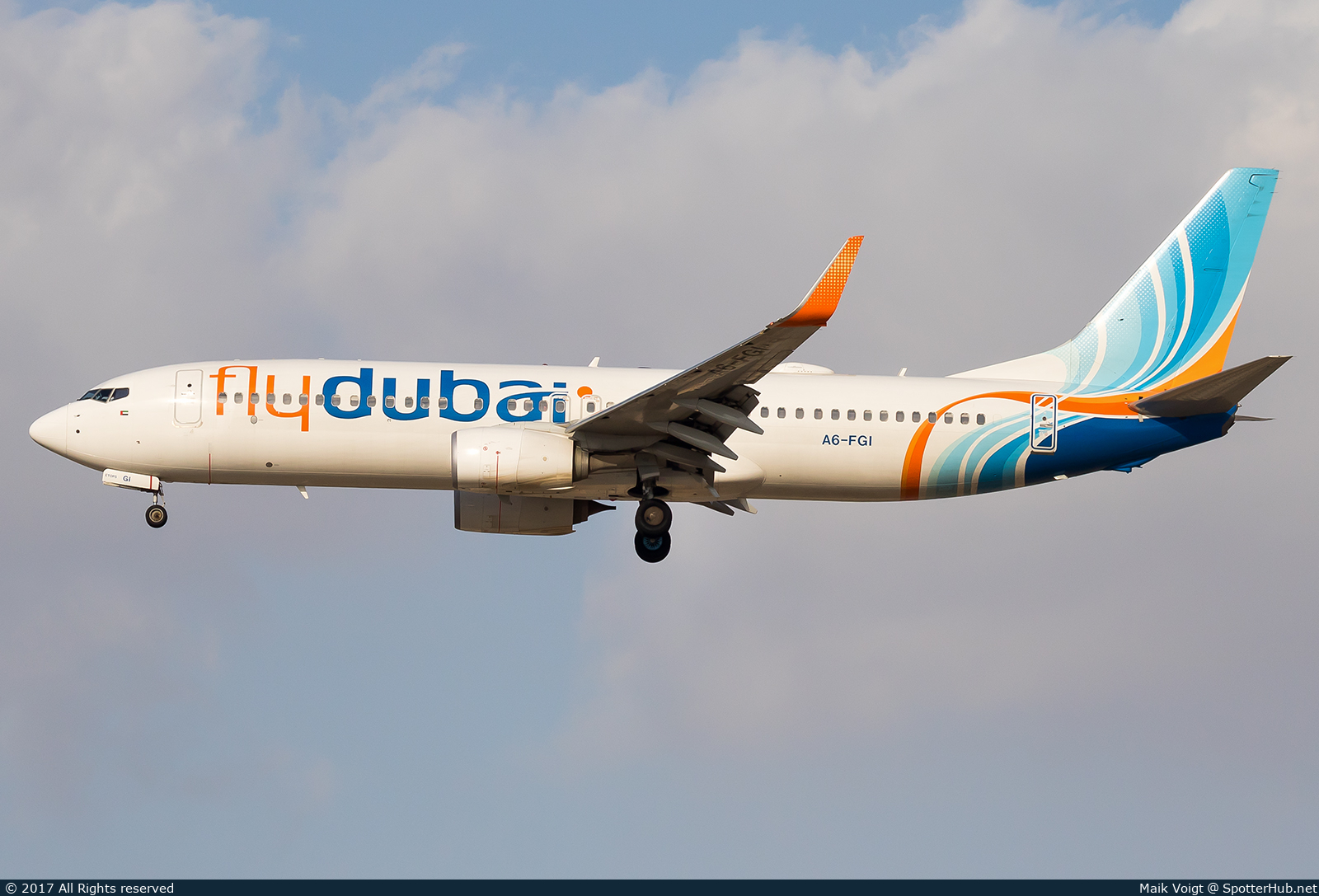 Photo of A6-FGI - Boeing 737-8KN operated by flydubai
