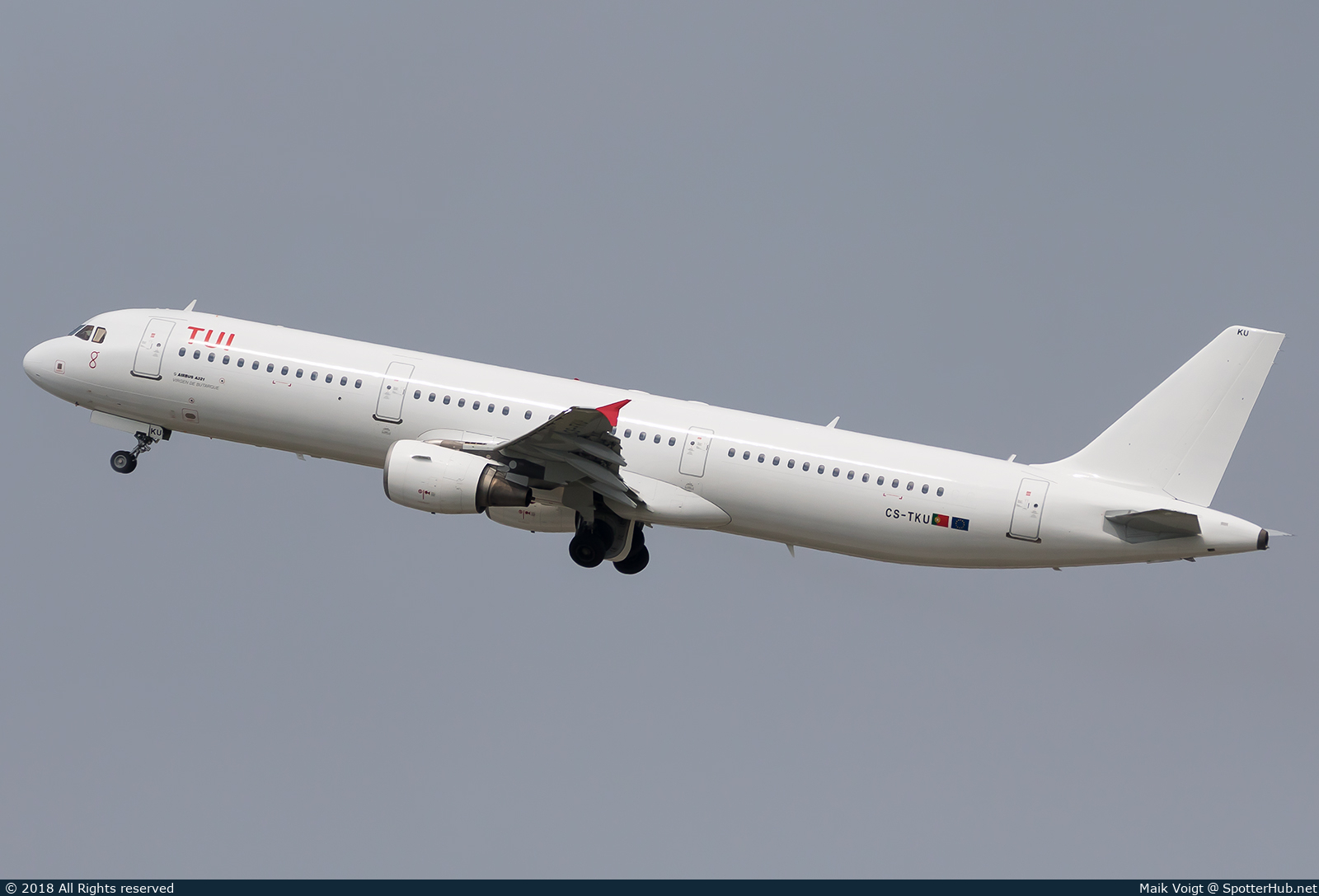 Photo of CS-TKU - Airbus A321-211 operated by TUIfly (opb Galistair)