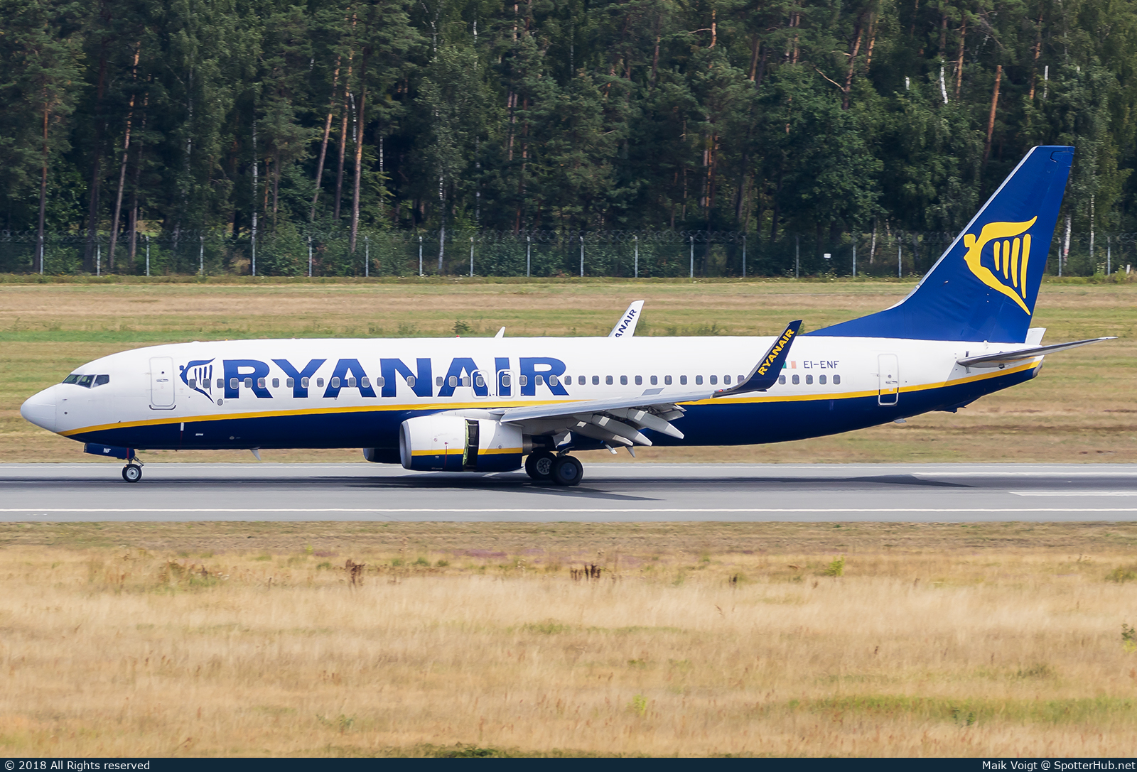 Photo of EI-ENF - Boeing 737-8AS operated by Ryanair