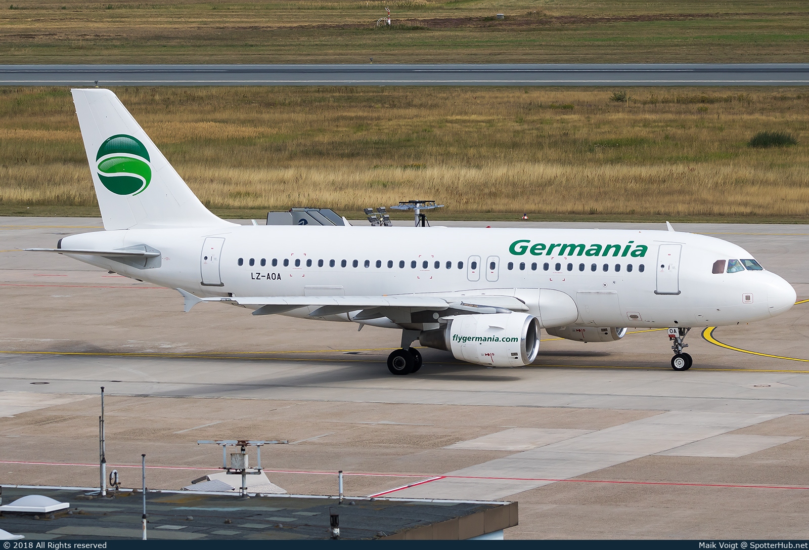 Photo of LZ-AOA - Airbus A319-112 operated by Germania (opb Bulgarian Eagle)
