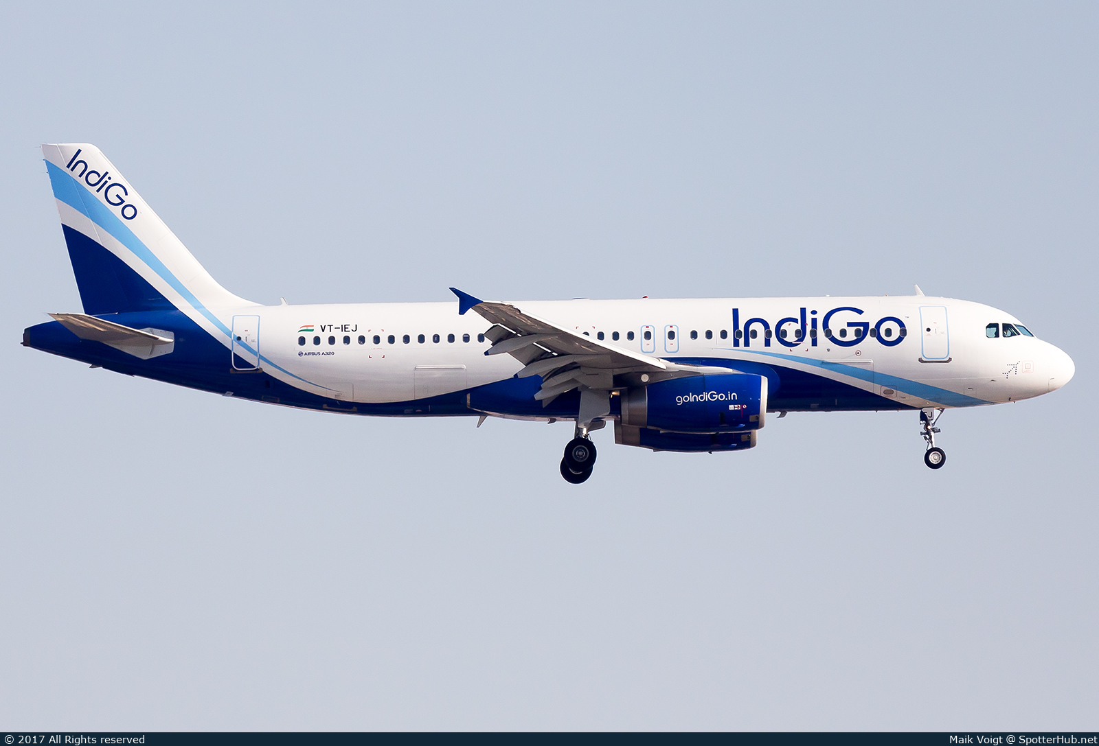 Photo of VT-IEJ - Airbus A320-232 operated by IndiGo