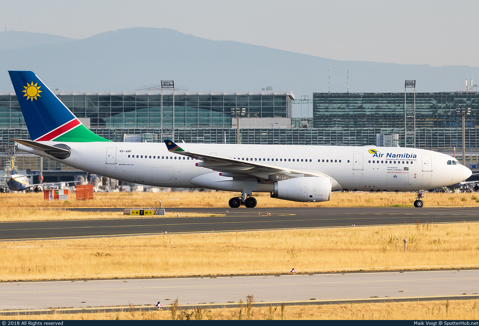 Photo of V5-ANP - Airbus A330-243 operated by Air Namibia