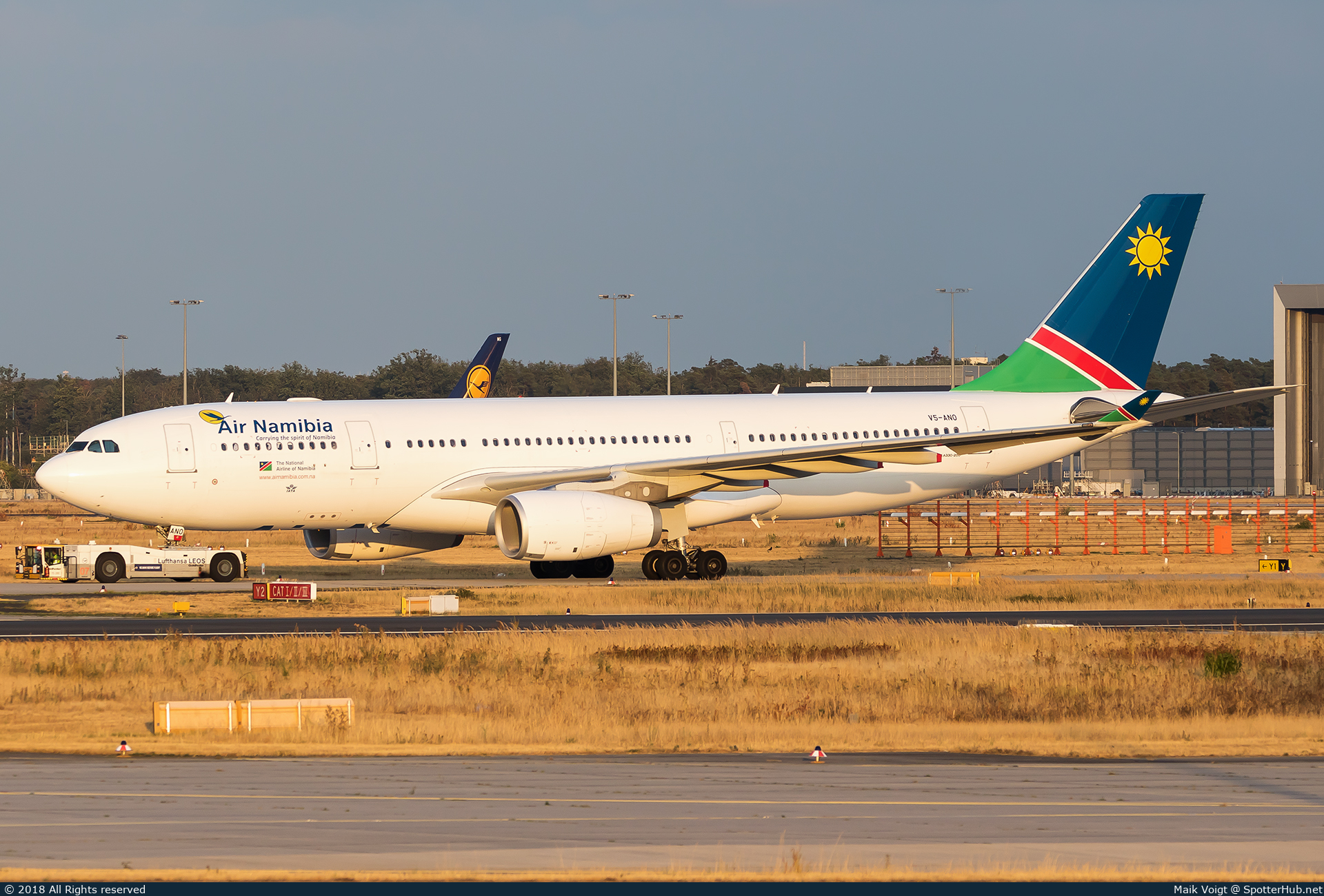 Photo of V5-ANO - Airbus A330-243 operated by Air Namibia