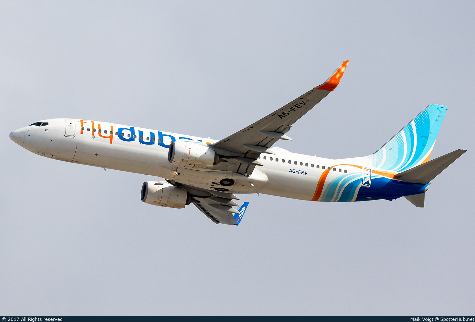 Photo of A6-FEV - Boeing 737-8KN operated by flydubai