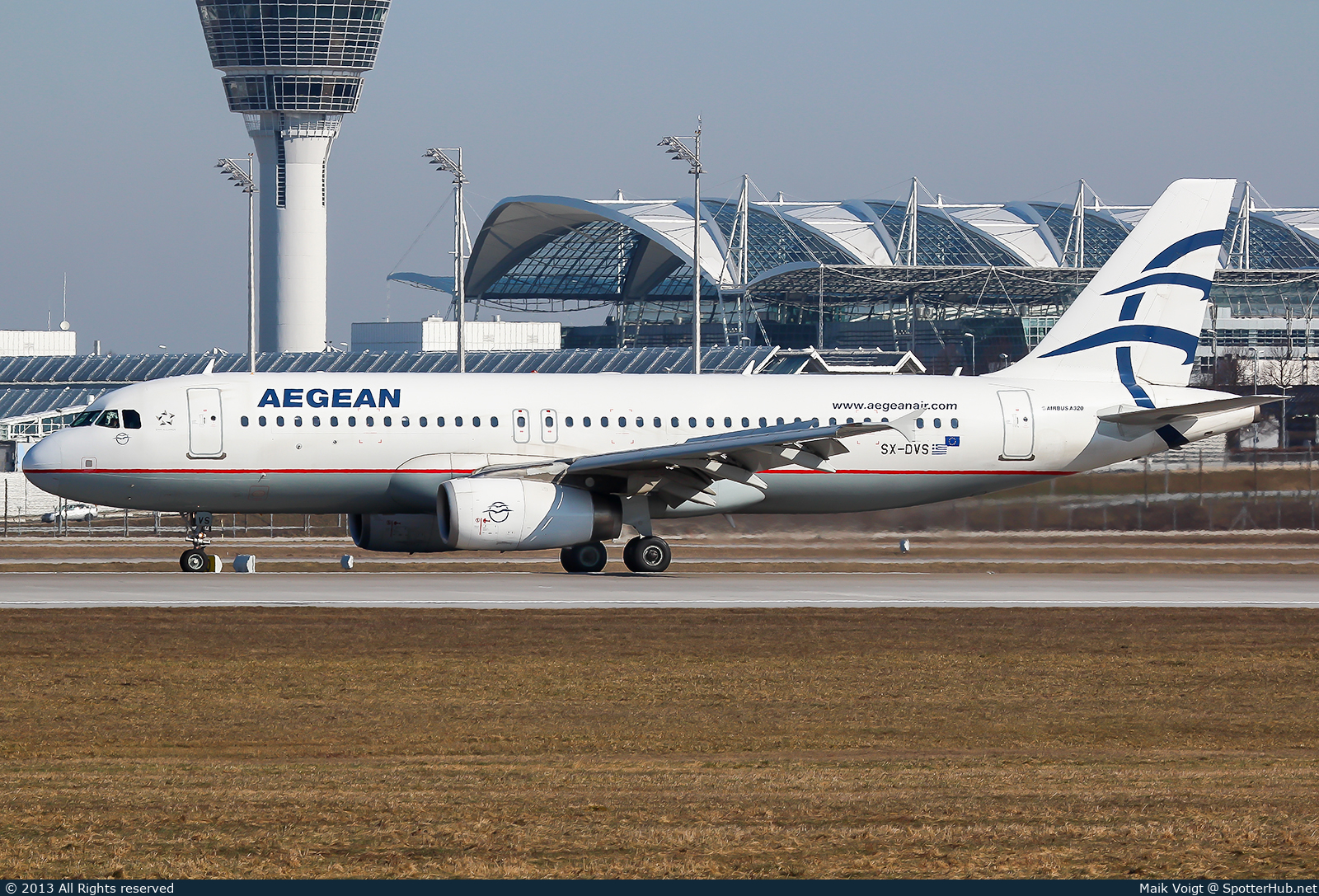 Photo of SX-DVS - Airbus A320-232 operated by Aegean Airlines