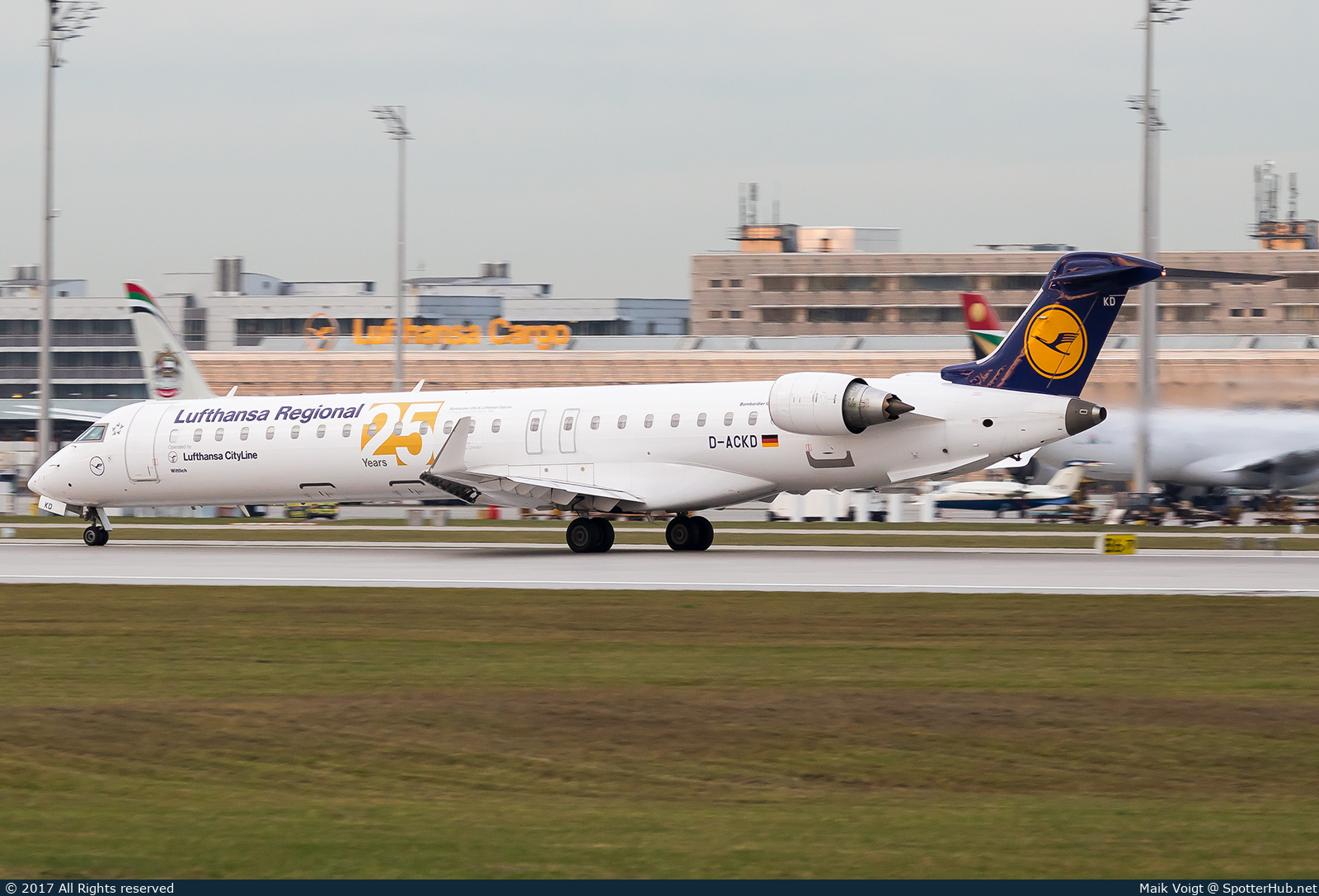 Photo of D-ACKD - Bombardier CRJ-900LR operated by Lufthansa CityLine