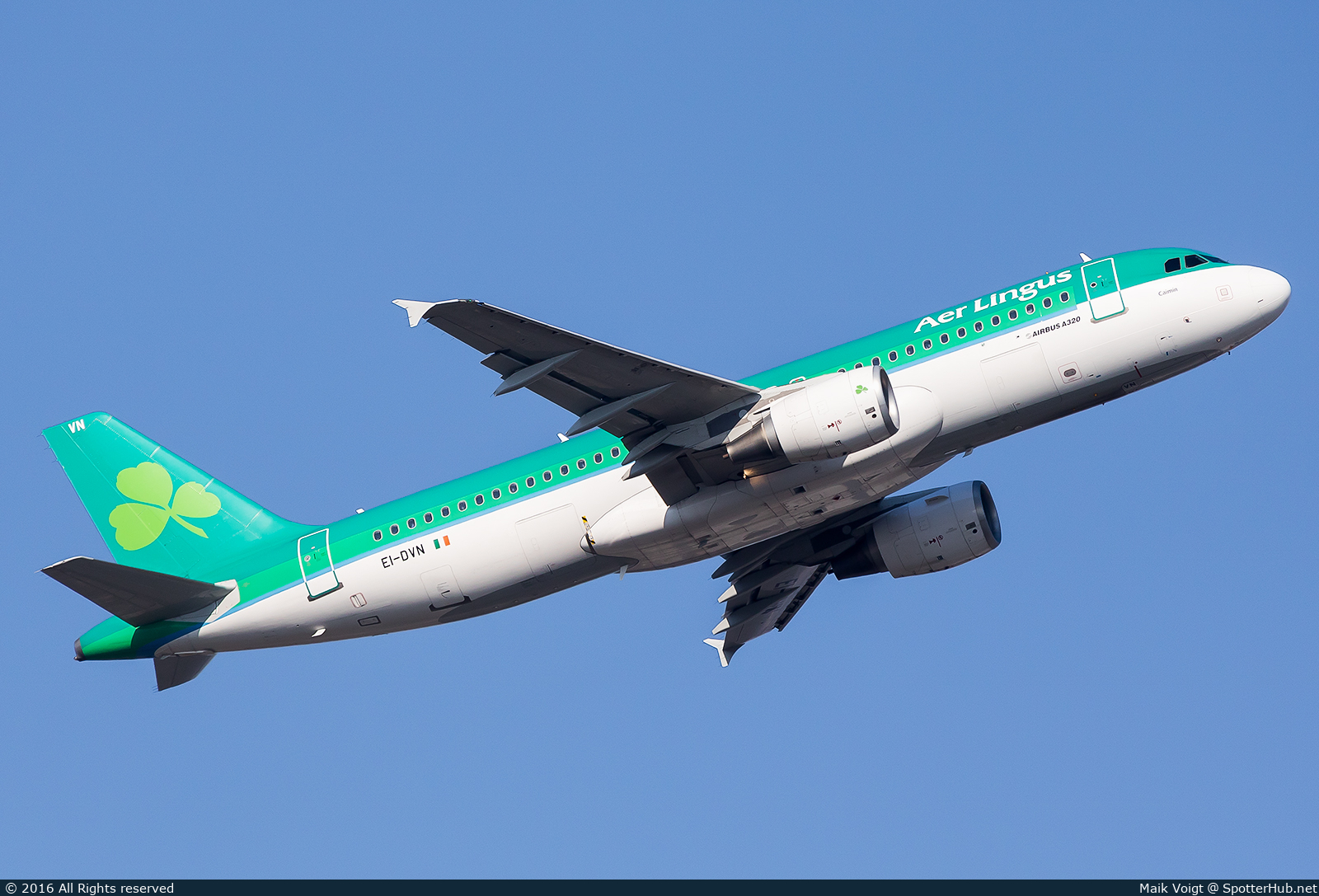 Photo of EI-DVN - Airbus A320-214 operated by Aer Lingus