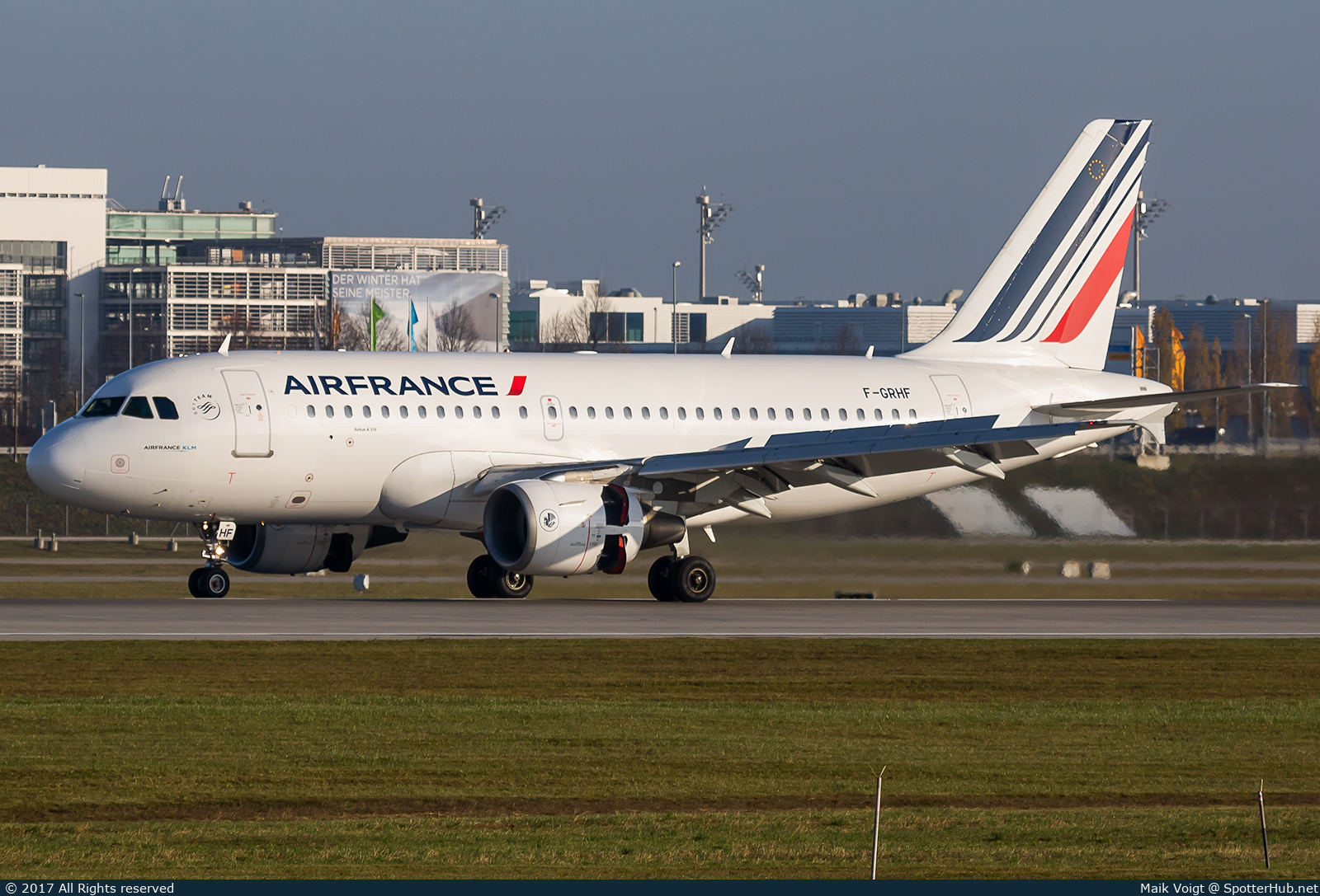 Photo of F-GRHF - Airbus A319-111 operated by Air France