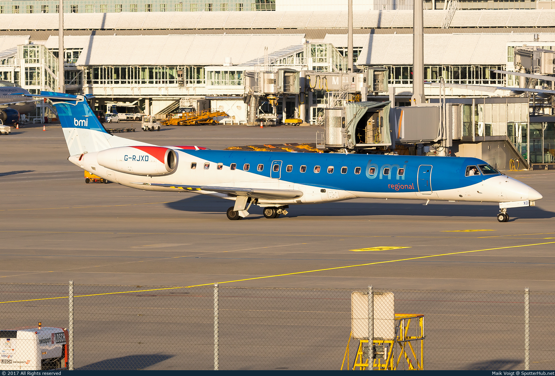 Photo of G-RJXD - Embraer ERJ-145EP operated by bmi Regional
