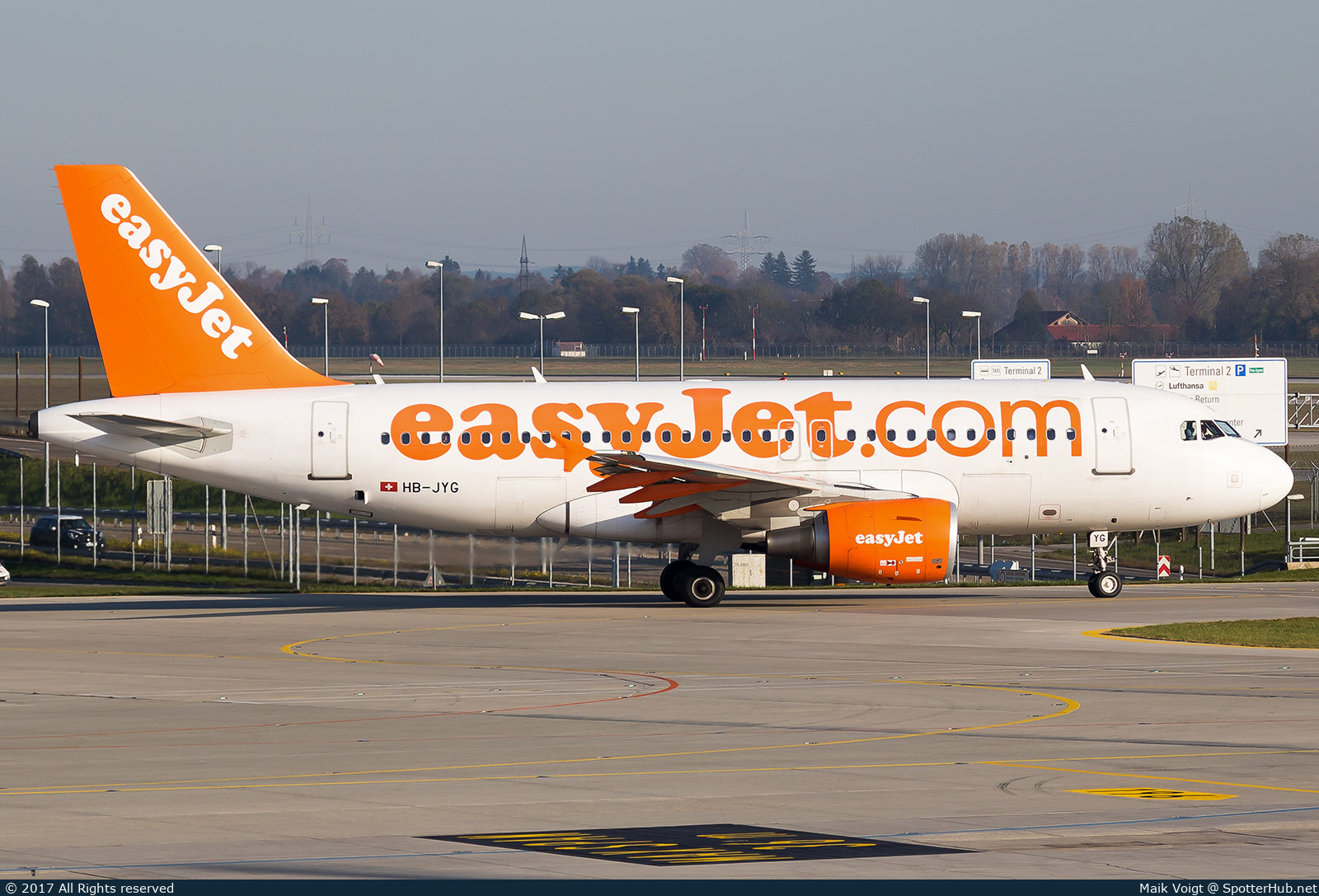 Photo of HB-JYG - Airbus A319-111 operated by easyJet Switzerland