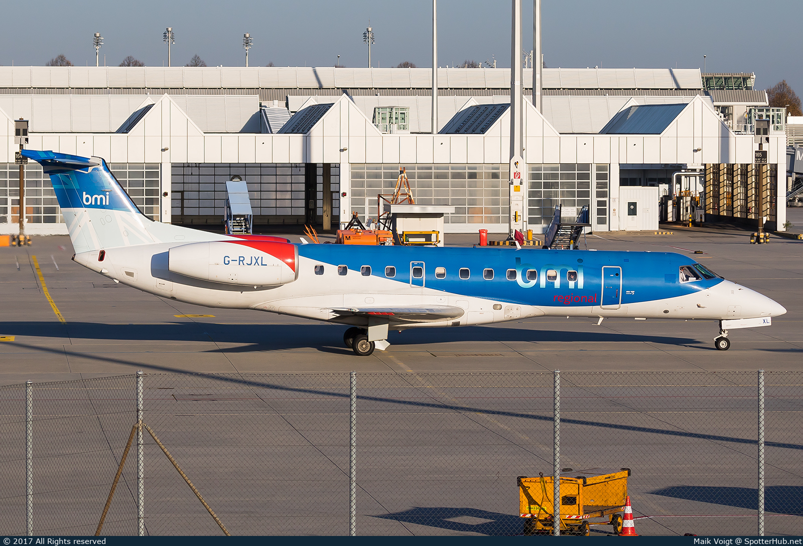 Photo of G-RJXL - Embraer ERJ-135ER operated by bmi Regional