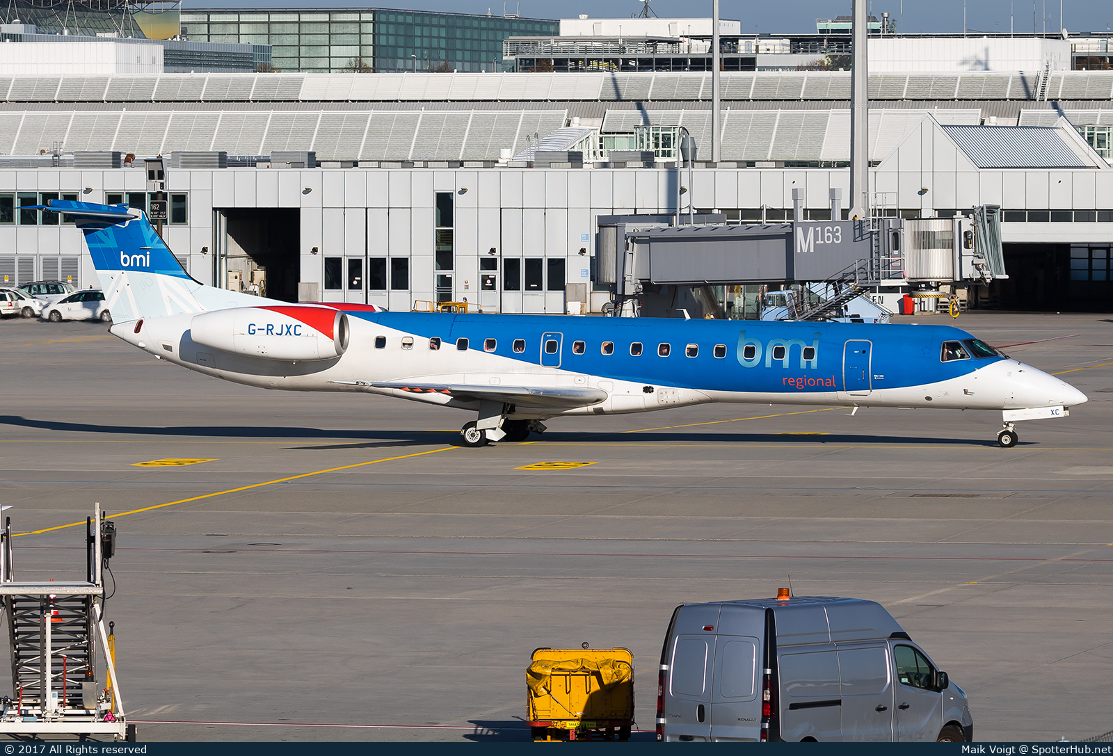 Photo of G-RJXC - Embraer ERJ-145EP operated by bmi Regional