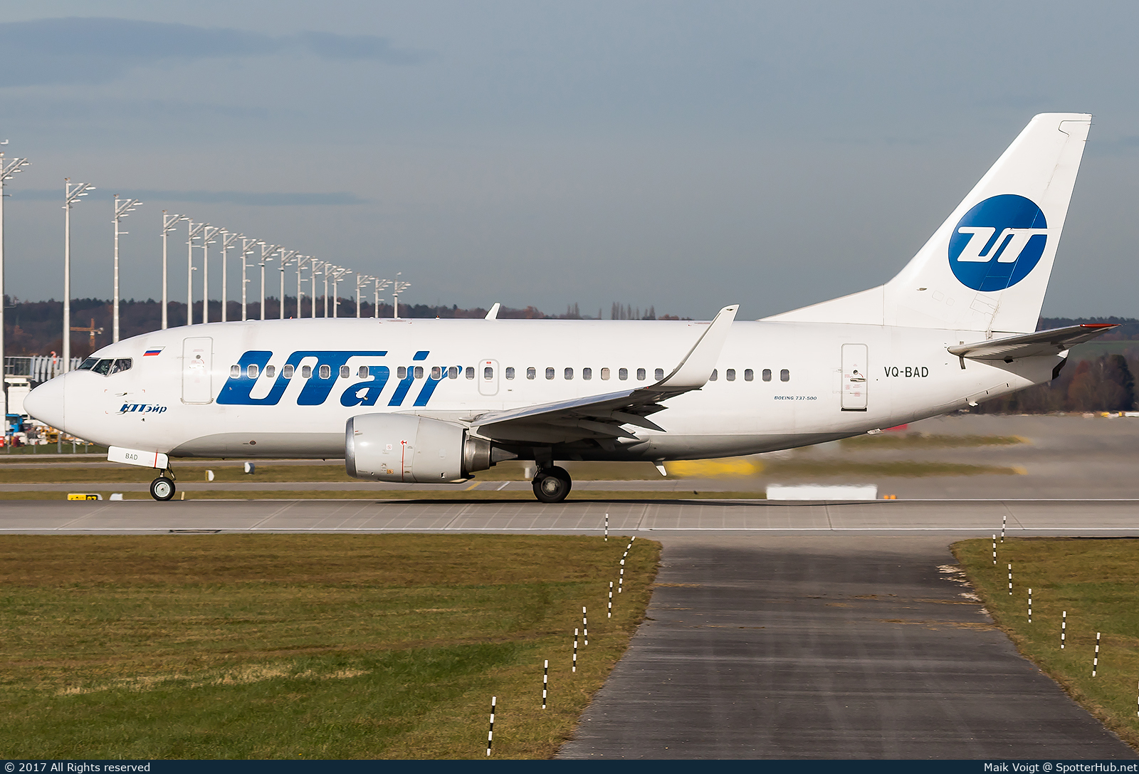 Photo of VQ-BAD - Boeing 737-524 operated by Utair