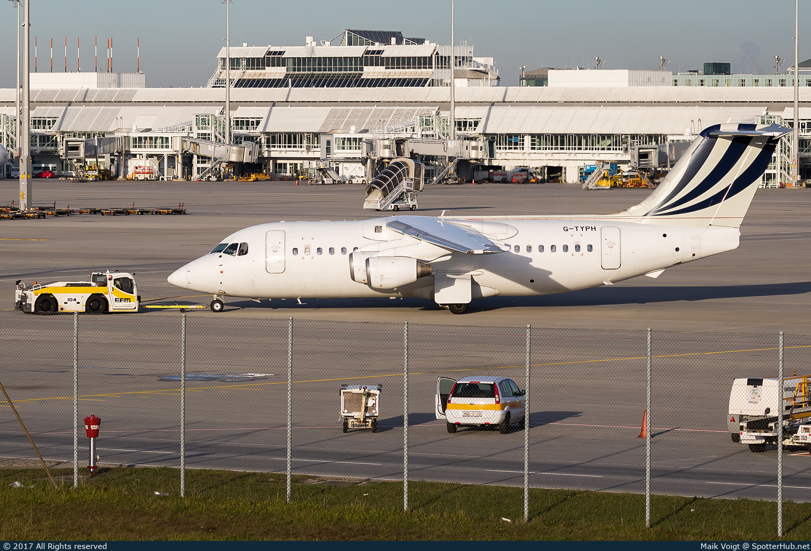 Photo of G-TYPH - British Aerospace 146-200 operated by BAe Systems