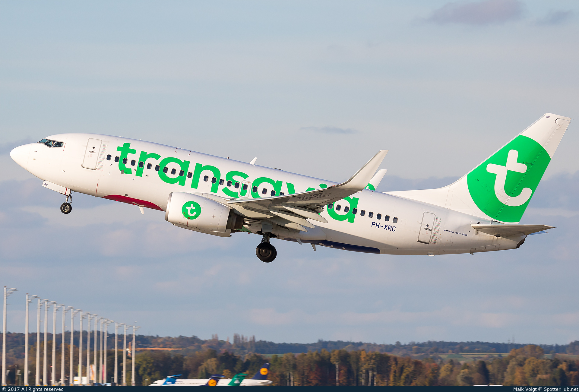 Photo of PH-XRC - Boeing 737-7K2 operated by Transavia
