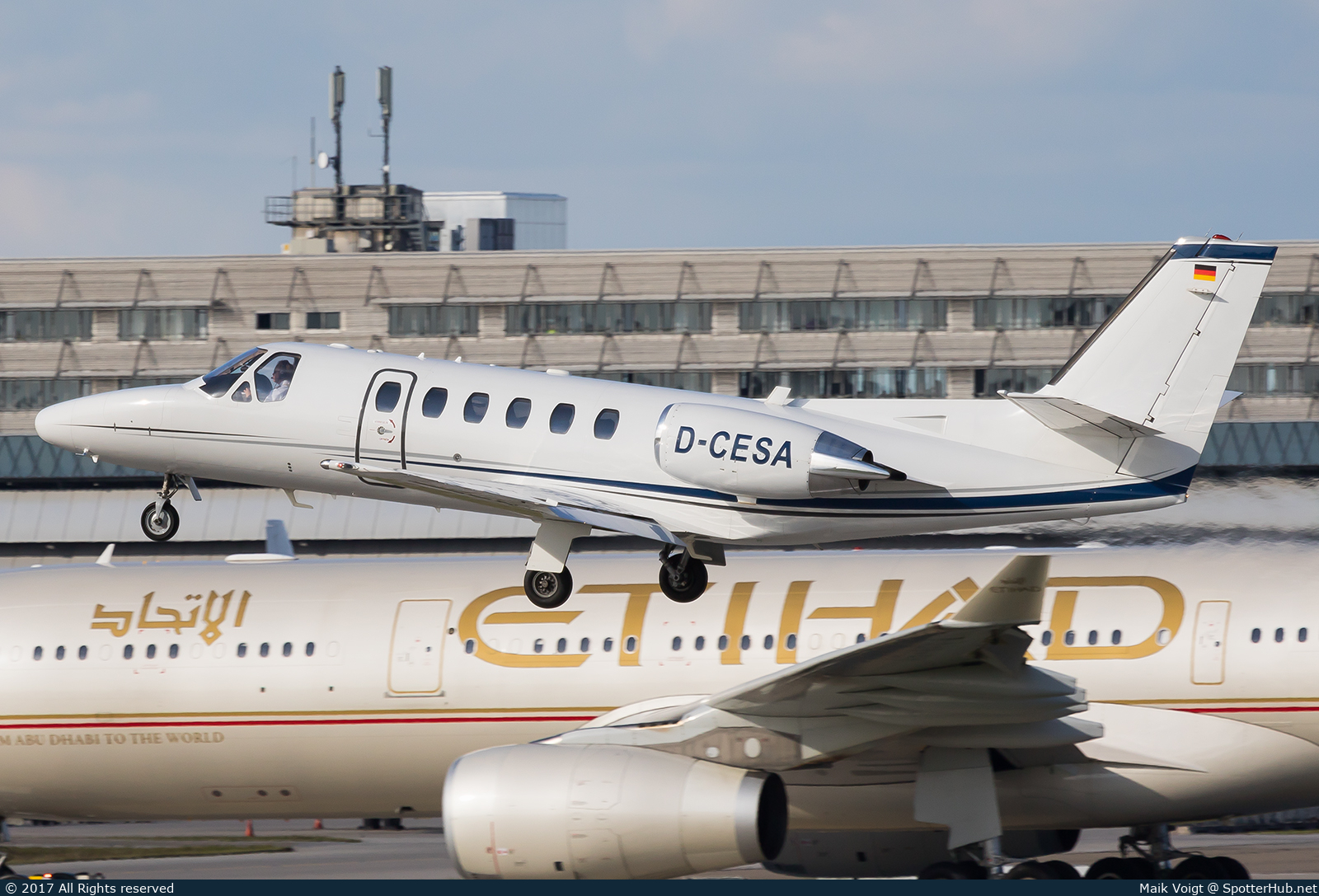 Photo of D-CESA - Cessna 550B Citation Bravo operated by Euro Link
