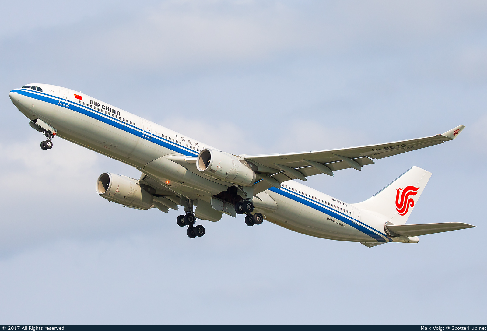 Photo of B-8579 - Airbus A330-343 operated by Air China