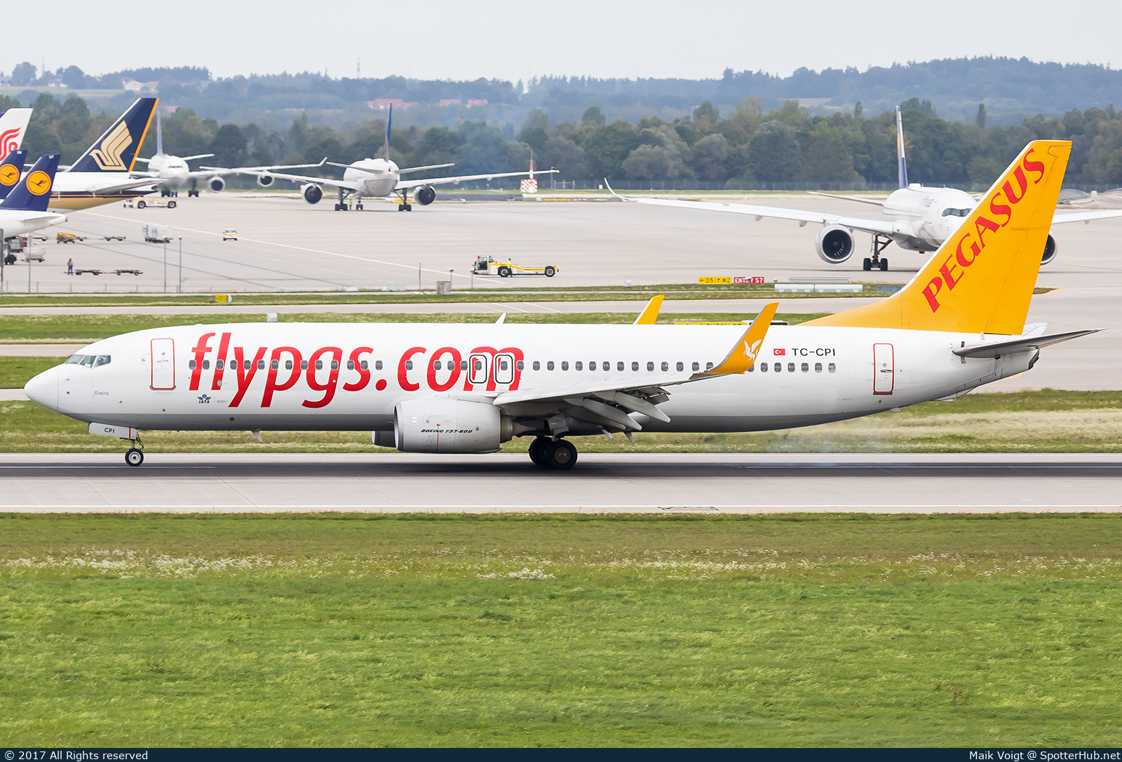 Photo of TC-CPI - Boeing 737-82R operated by Pegasus Airlines