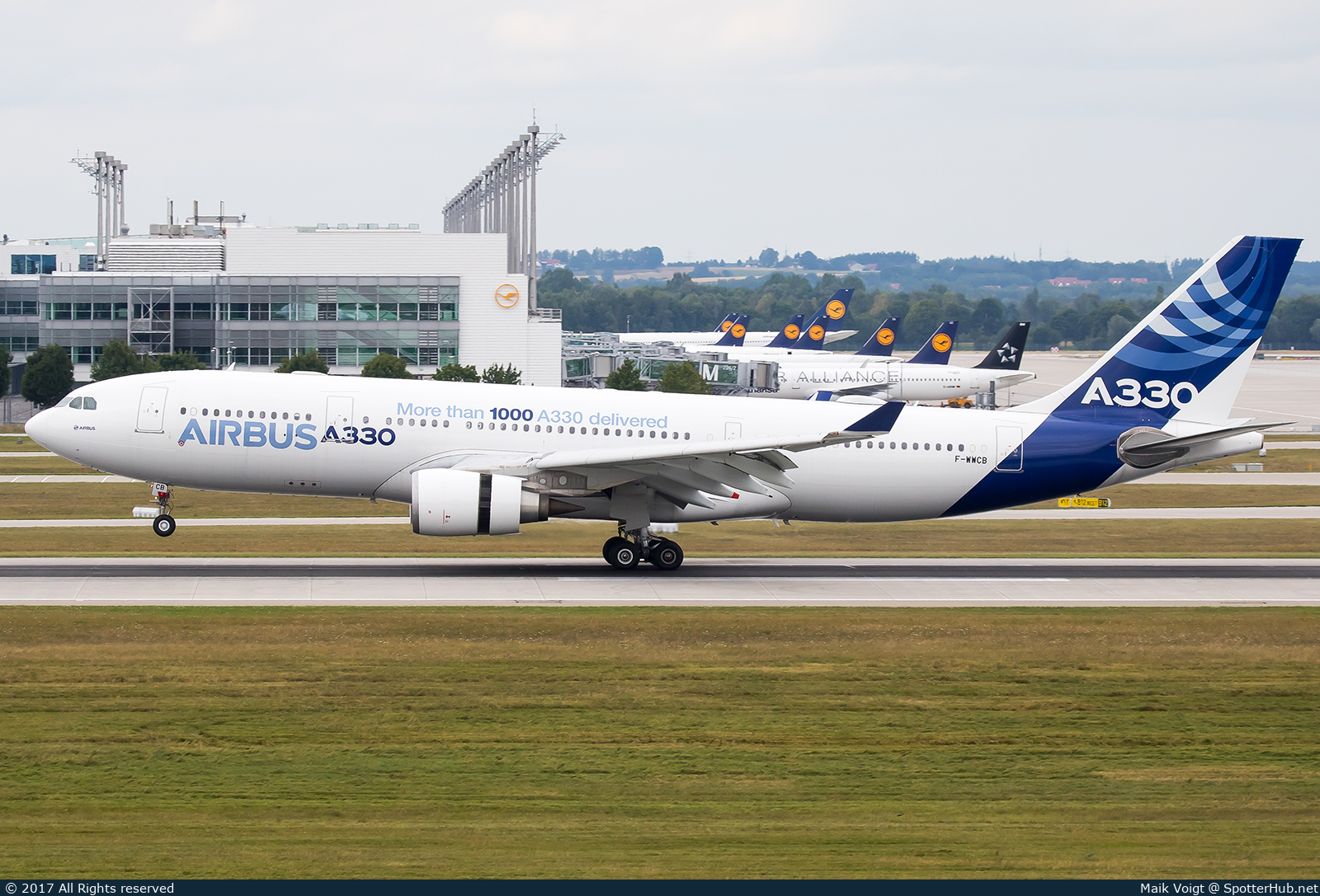 Photo of F-WWCB - Airbus A330-203 operated by Airbus Industrie