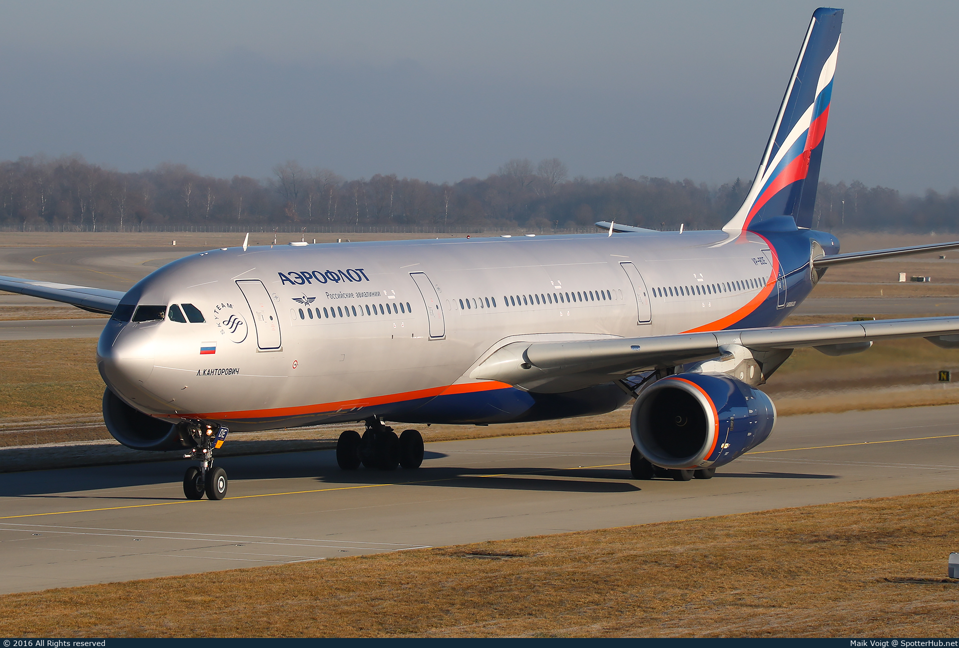 Photo of VP-BDE - Airbus A330-343 operated by Aeroflot