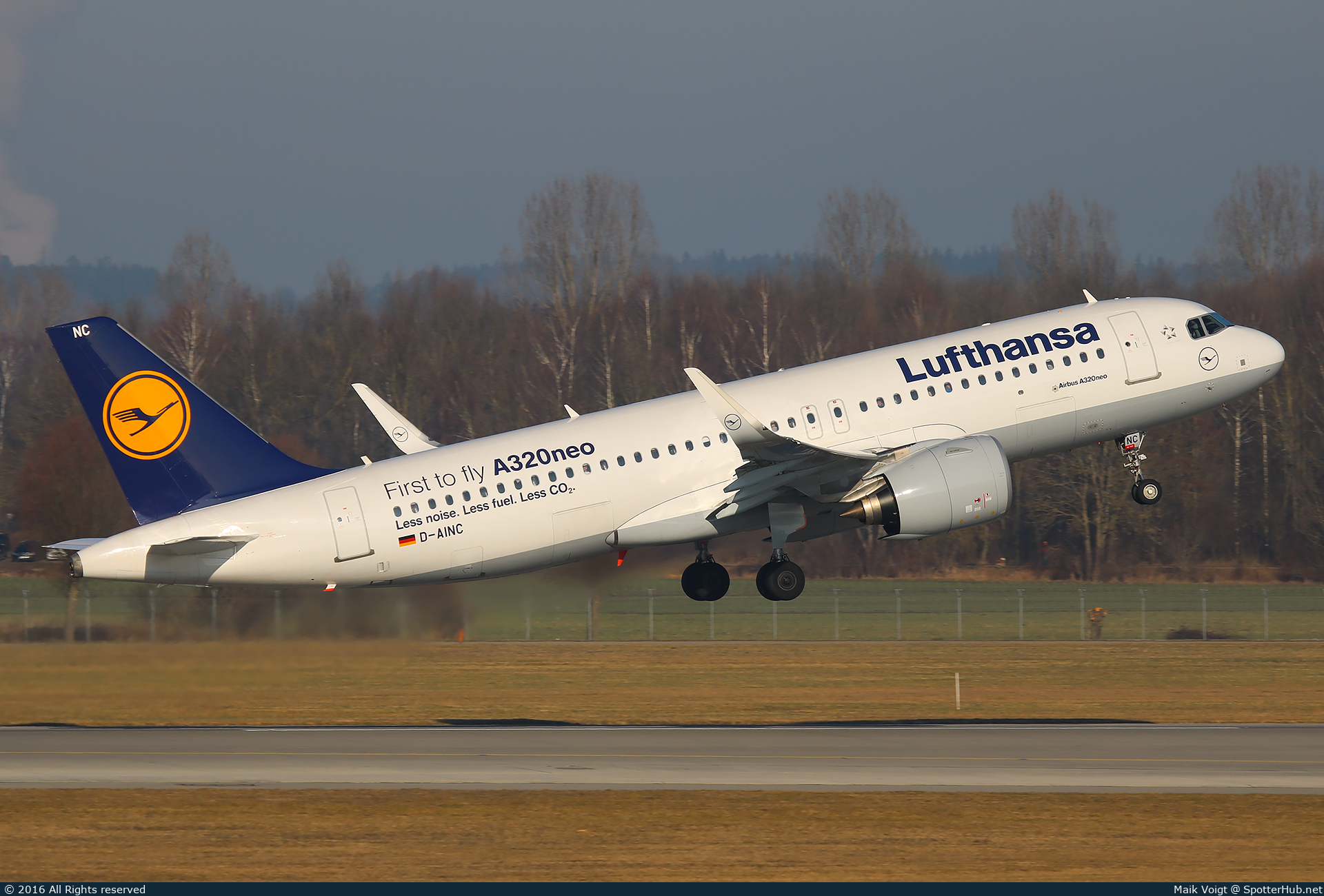 Photo of D-AINC - Airbus A320-271N operated by Lufthansa
