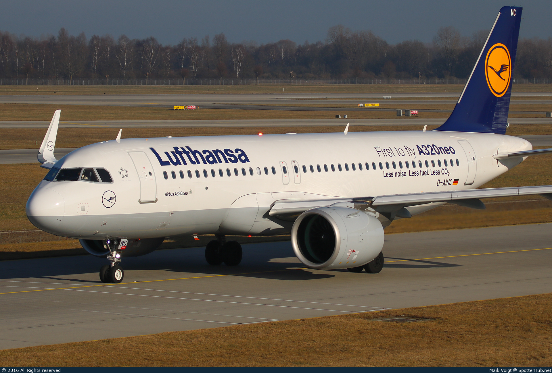 Photo of D-AINC - Airbus A320-271N operated by Lufthansa