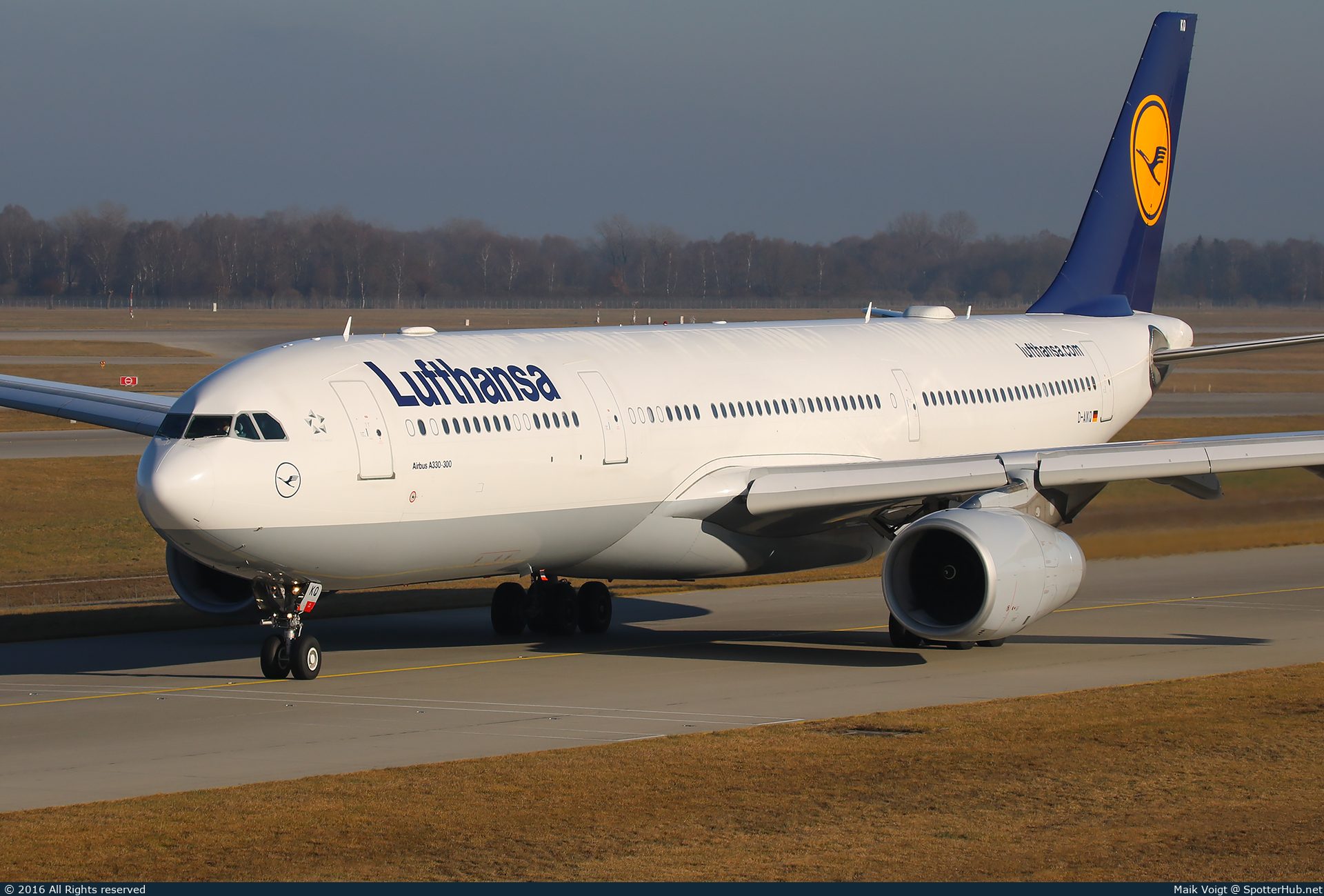 Photo of D-AIKQ - Airbus A330-343 operated by Lufthansa