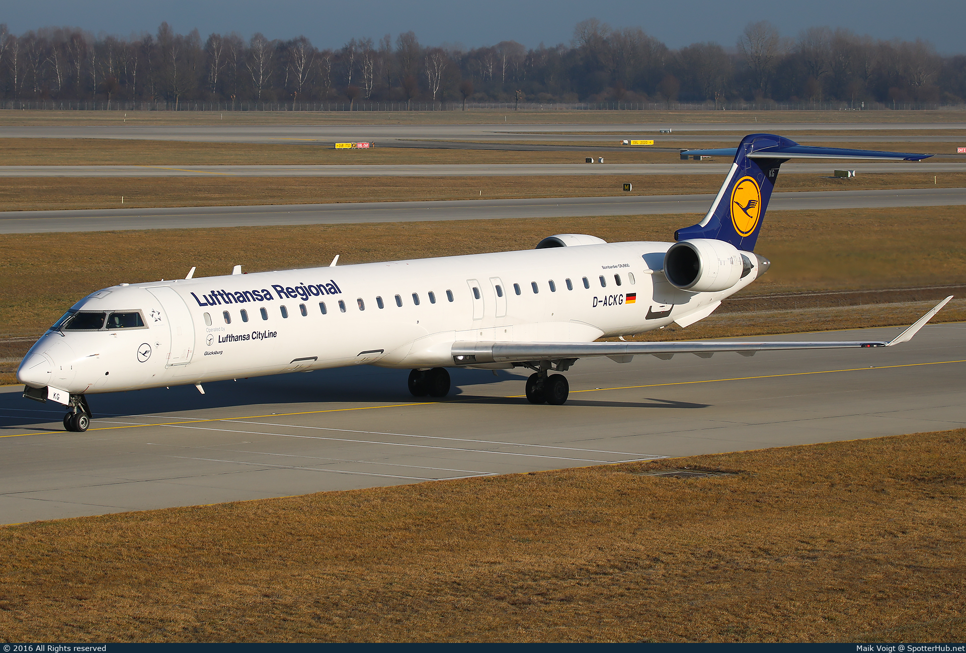 Photo of D-ACKG - Bombardier CRJ-900LR operated by Lufthansa CityLine