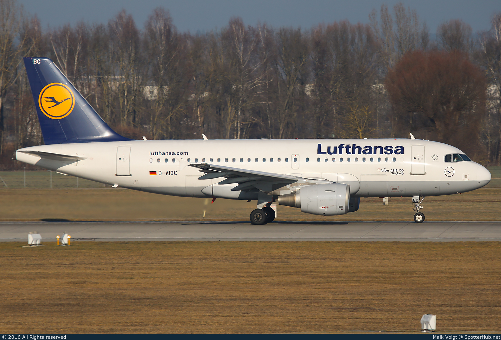 Photo of D-AIBC - Airbus A319-112 operated by Lufthansa