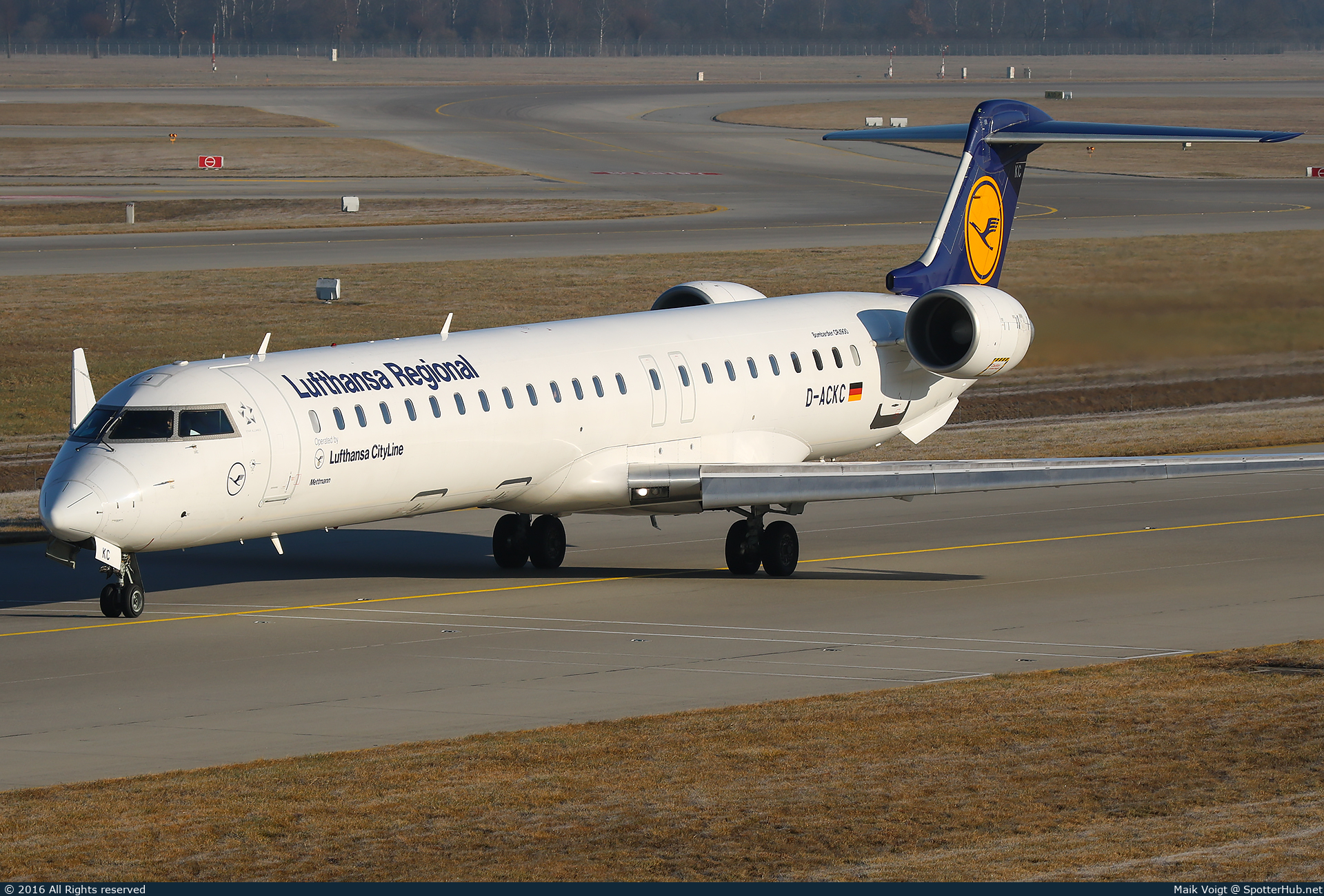 Photo of D-ACKC - Bombardier CRJ-900LR operated by Lufthansa CityLine
