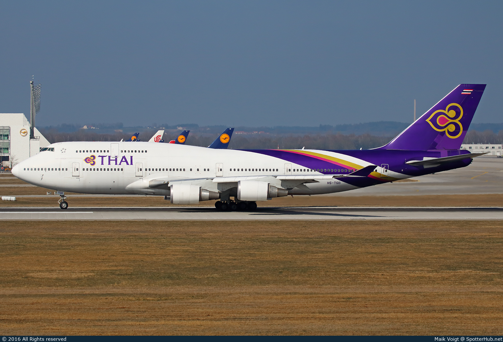Photo of HS-TGB - Boeing 747-4D7 operated by Thai Airways International