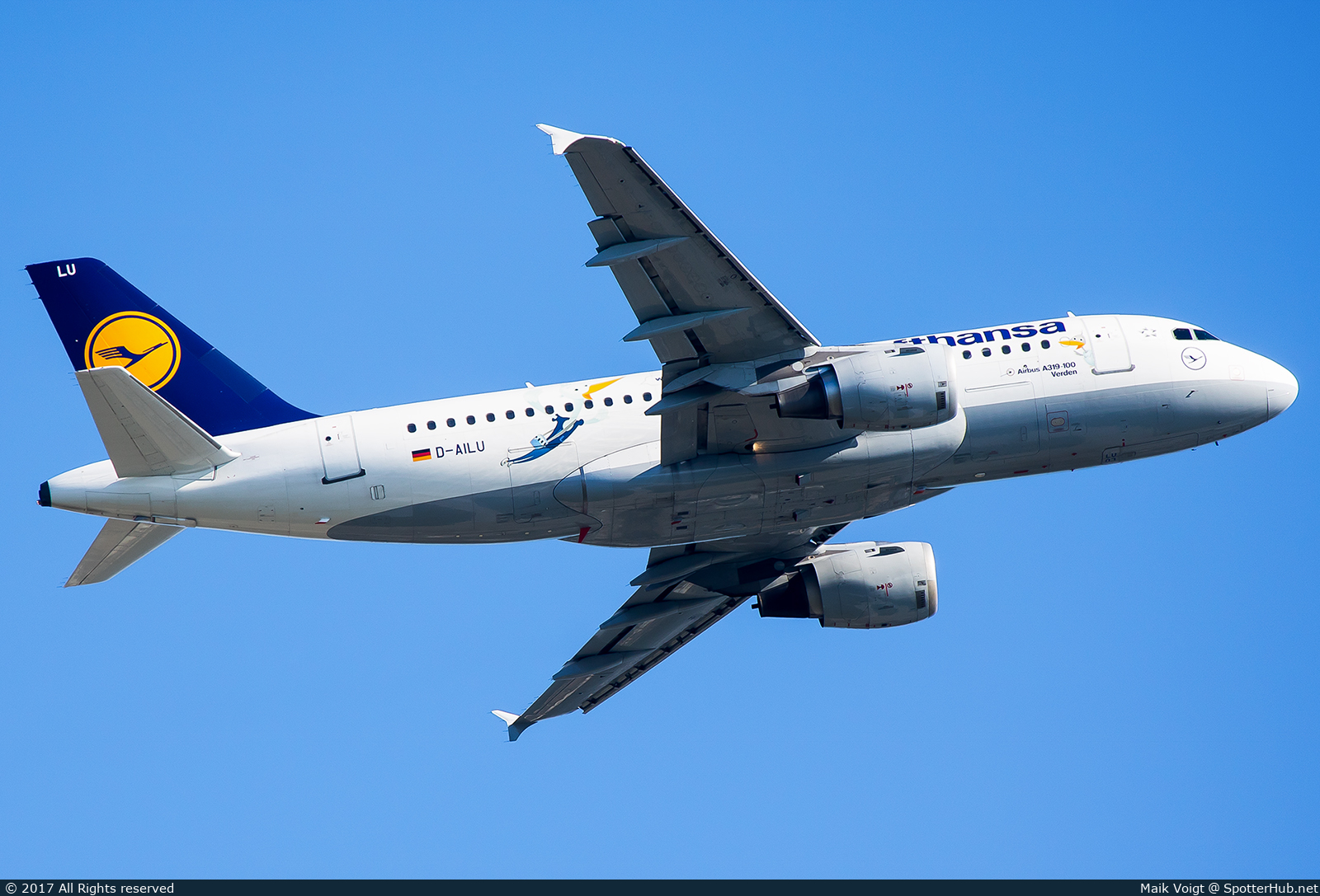 Photo of D-AILU - Airbus A319-114 operated by Lufthansa